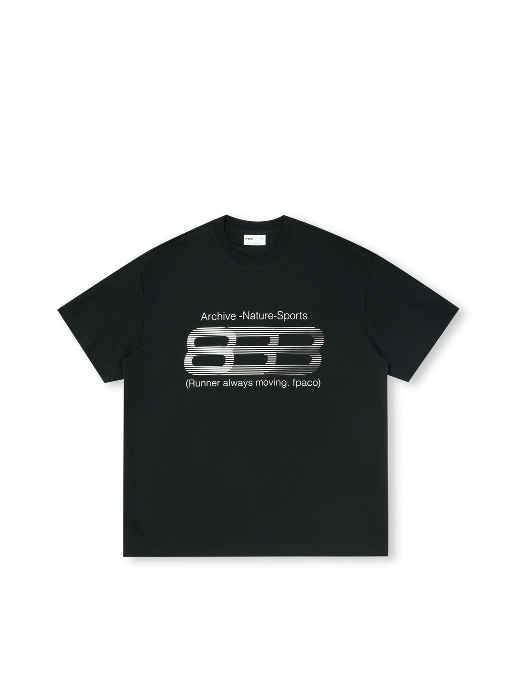 FPA Ice-Skin Cool-Touch Long-Staple Cotton Graphic Short Sleeve T-Shirt – Chinese Streetwear Trendy Loose Round Neck Casual Couple Tee