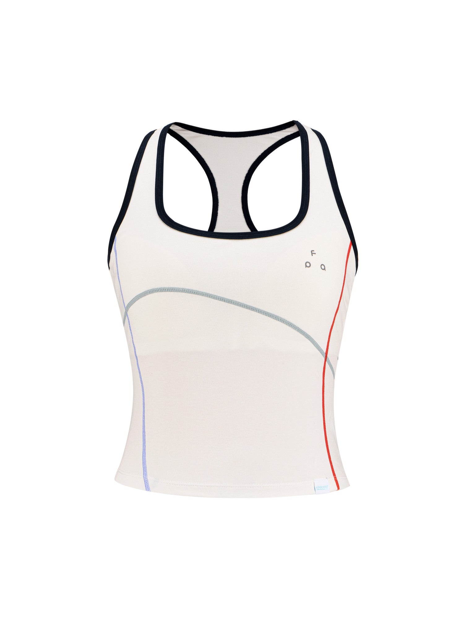 FPA COOLMAX Color-Block Curve Women's Vest – Outdoor Sports Yoga Fitness Breathable Fitted Undershirt