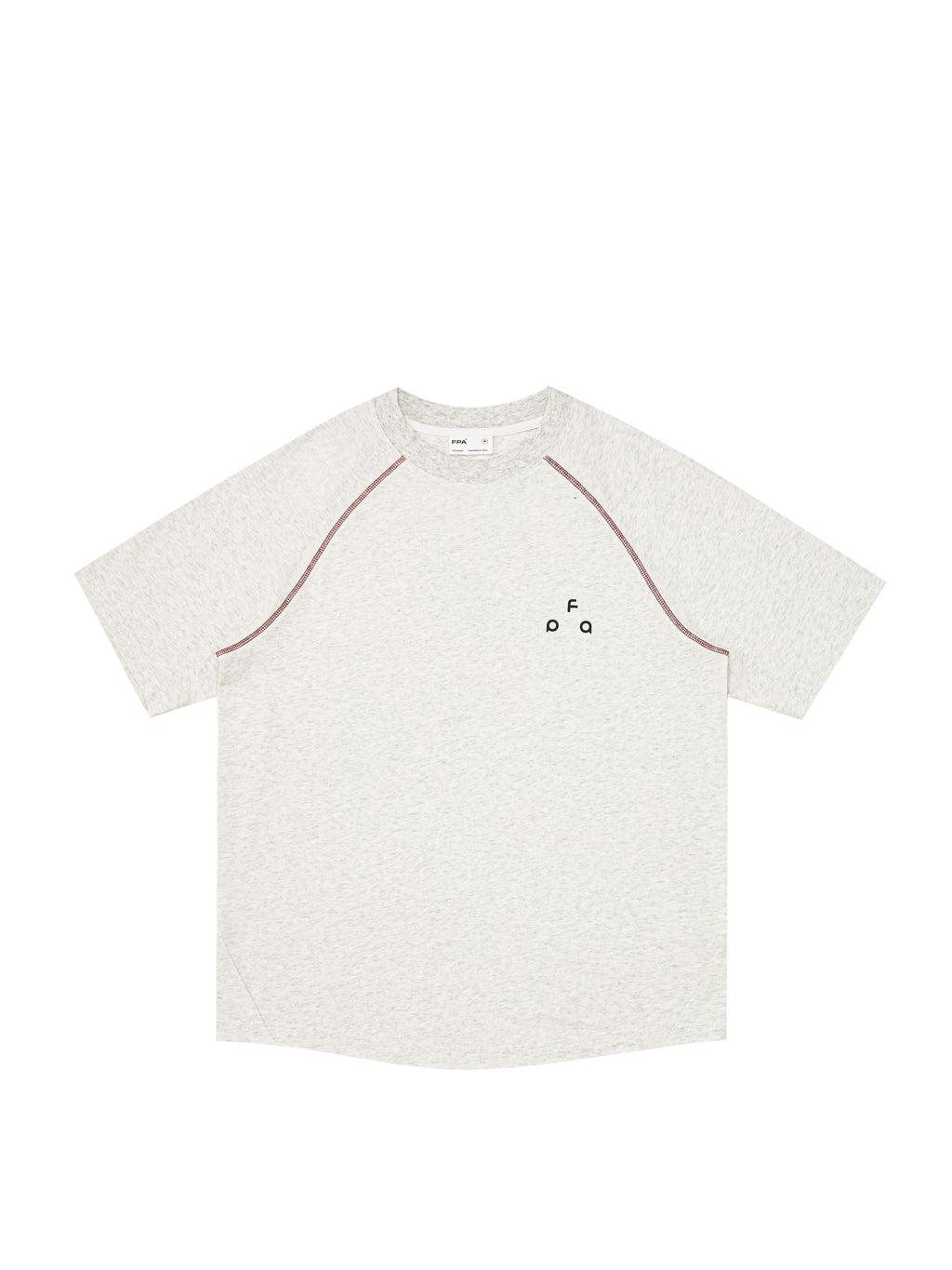 FPA Quick-Dry 7A Antibacterial Hasso Line Short Sleeve T-Shirt, Chinese Street Style Summer Round Neck Loose Couple Casual Tee