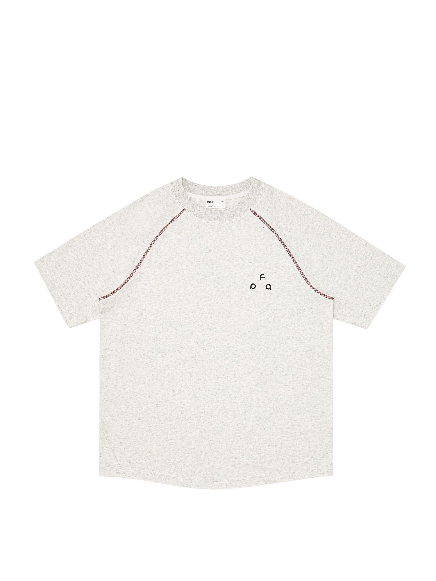 FPA Quick-Dry 7A Antibacterial Hasso Line Short Sleeve T-Shirt, Chinese Street Style Summer Round Neck Loose Couple Casual Tee