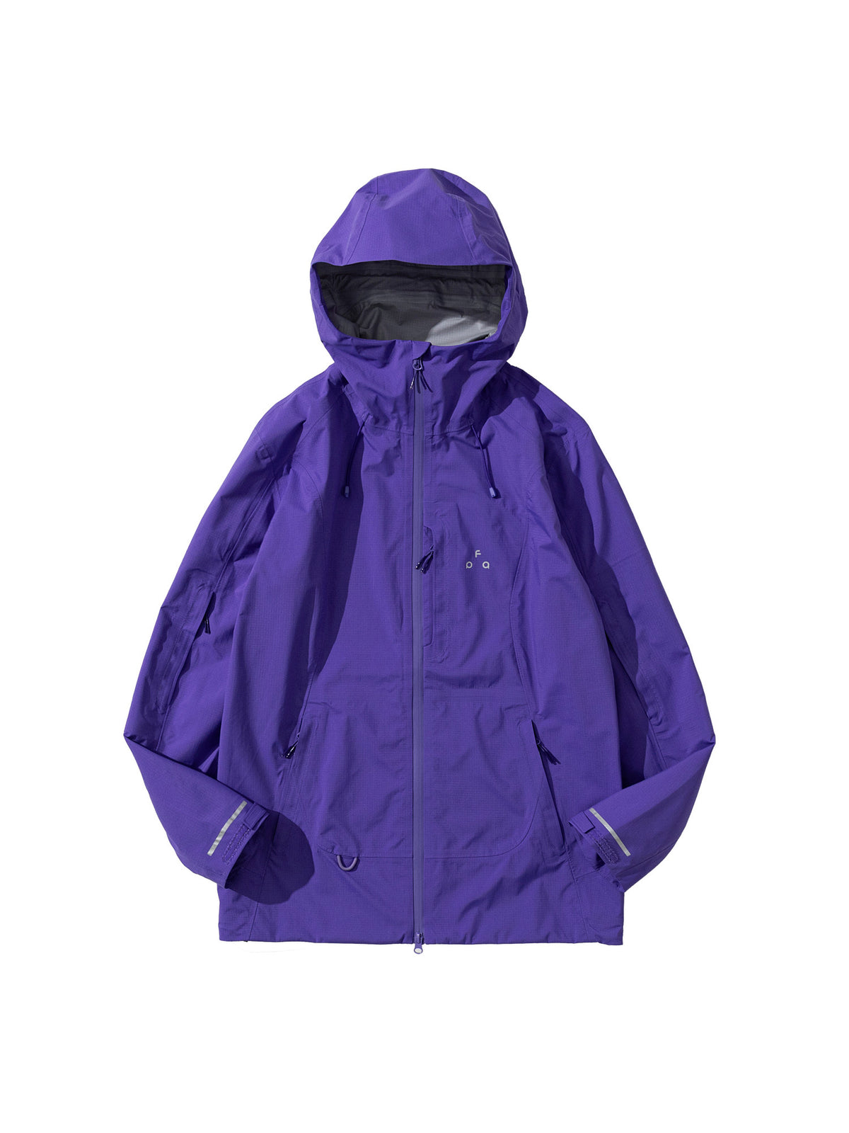 FPA Waterproof Fully Taped Seam Hiking Jacket for Outdoor Sports, Windproof, Hooded, Long Sleeve