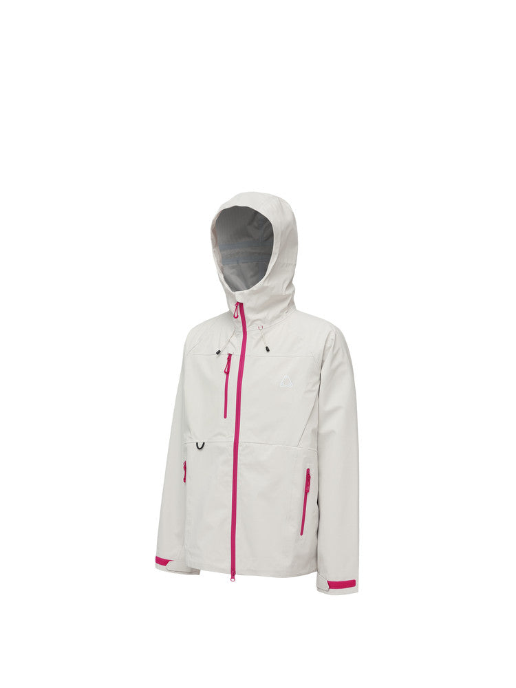 FPA Color-Block Multi-Pocket 3L Hardshell Jacket - Chinese Street Style Outdoor Hiking Couple Unisex