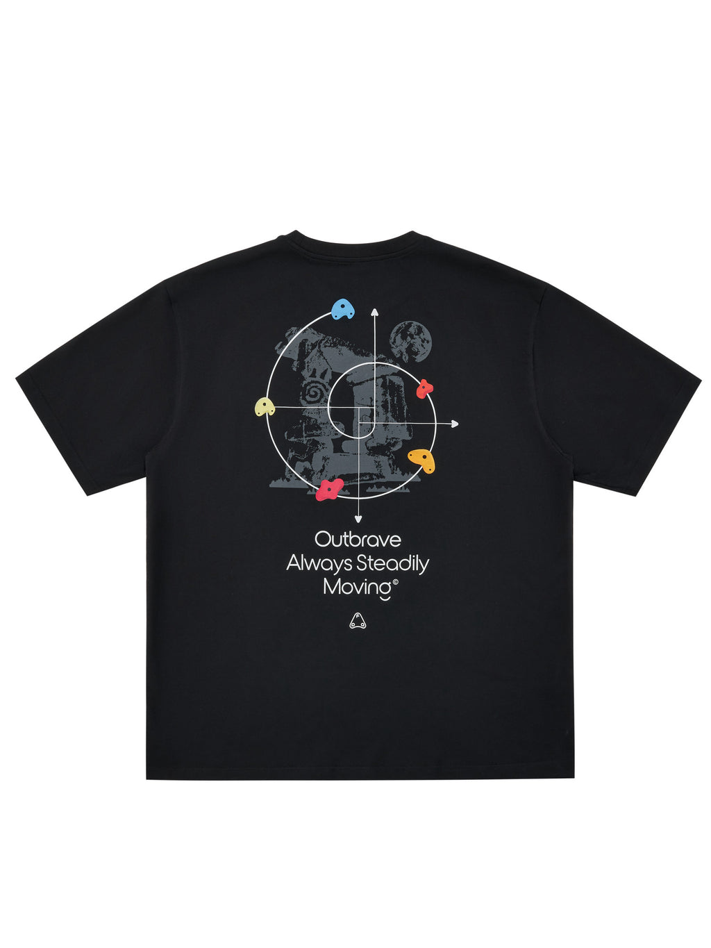 FPA COOLMAX Quick-Dry Lyocell Climbing Sports Printed Short Sleeve T-Shirt, Summer Cool-Touch Breathable Couple Tee for Men