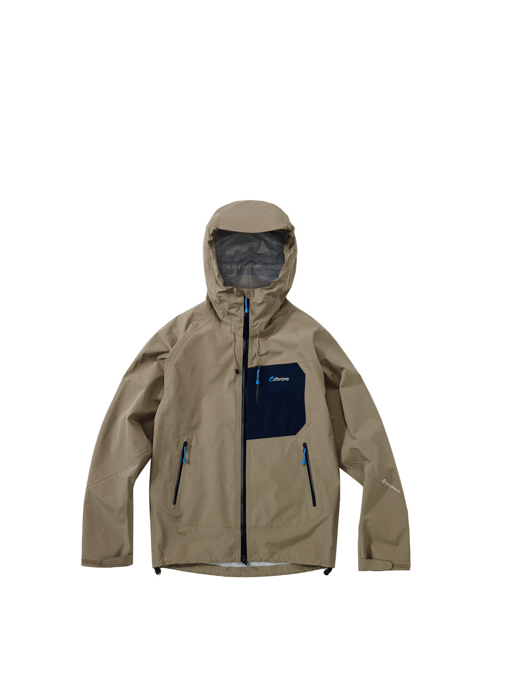 FPA Rain Shield Sealed-Seam Color-Block Hardshell Jacket – Chinese Streetwear Outdoor Sports Coat