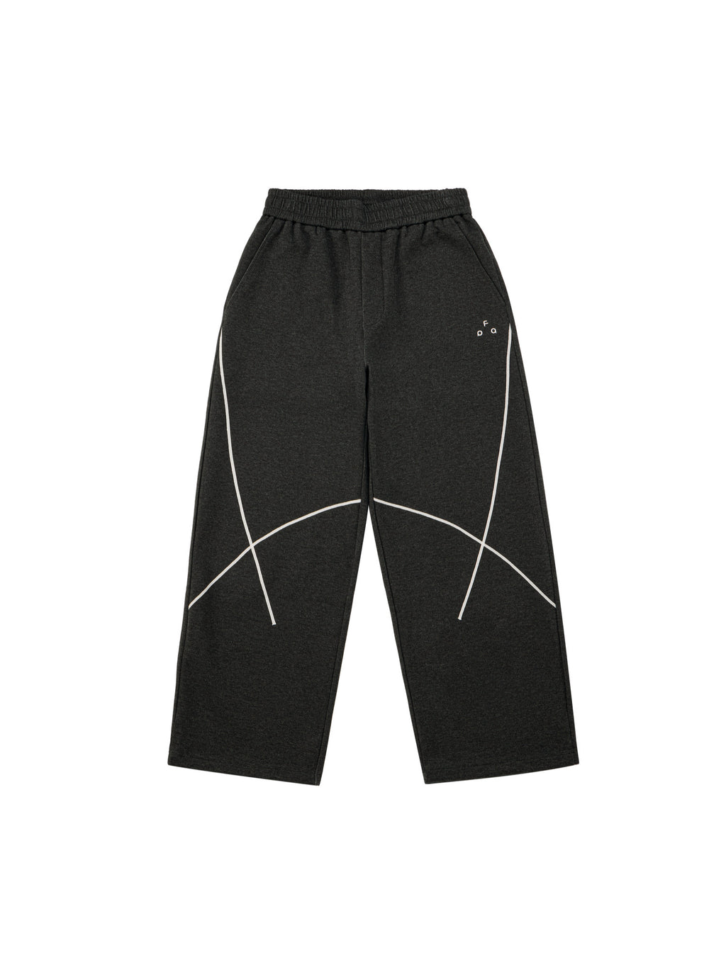 FPA Sport Air Layer Curved Sweatpants - Spring Loose Straight Wide-Leg Unisex Casual Long Pants for Men