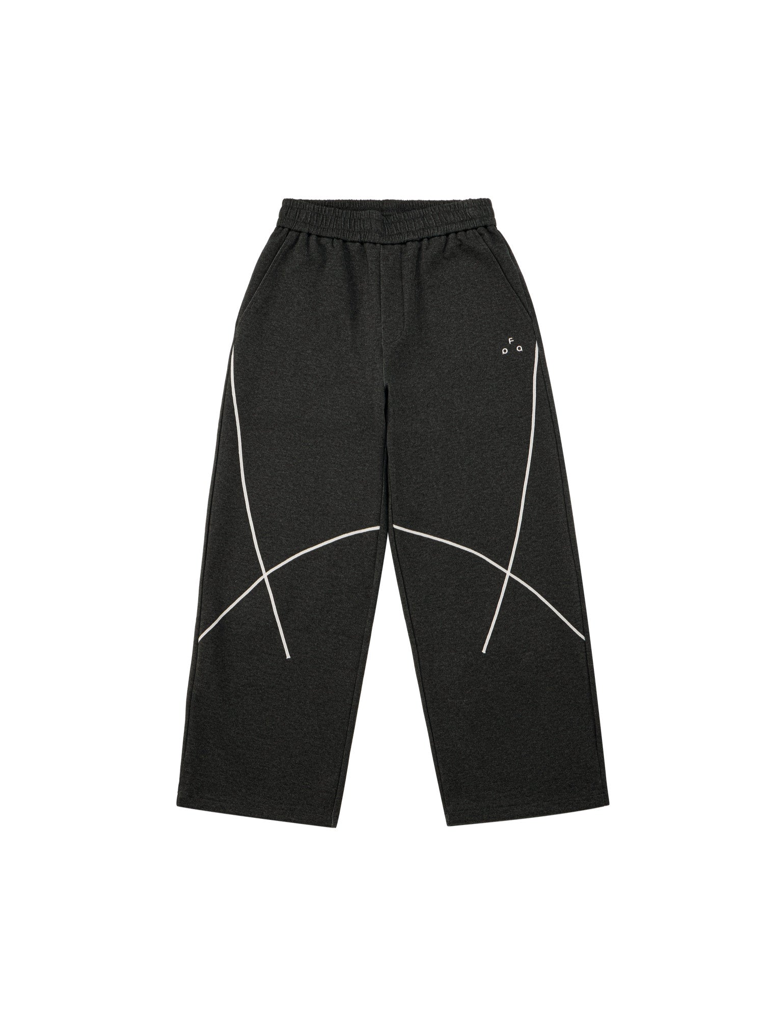 FPA Sport Air Layer Curved Sweatpants - Spring Loose Straight Wide-Leg Unisex Casual Long Pants for Men