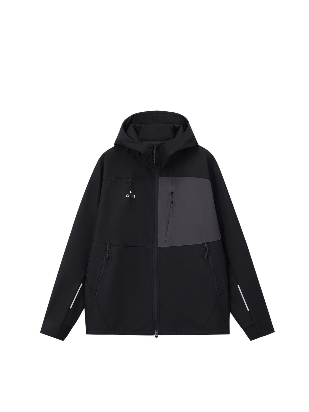 FPA Color-Block Water-Repellent Softshell Jacket – Premium Casual Outdoor Windbreaker with Hood