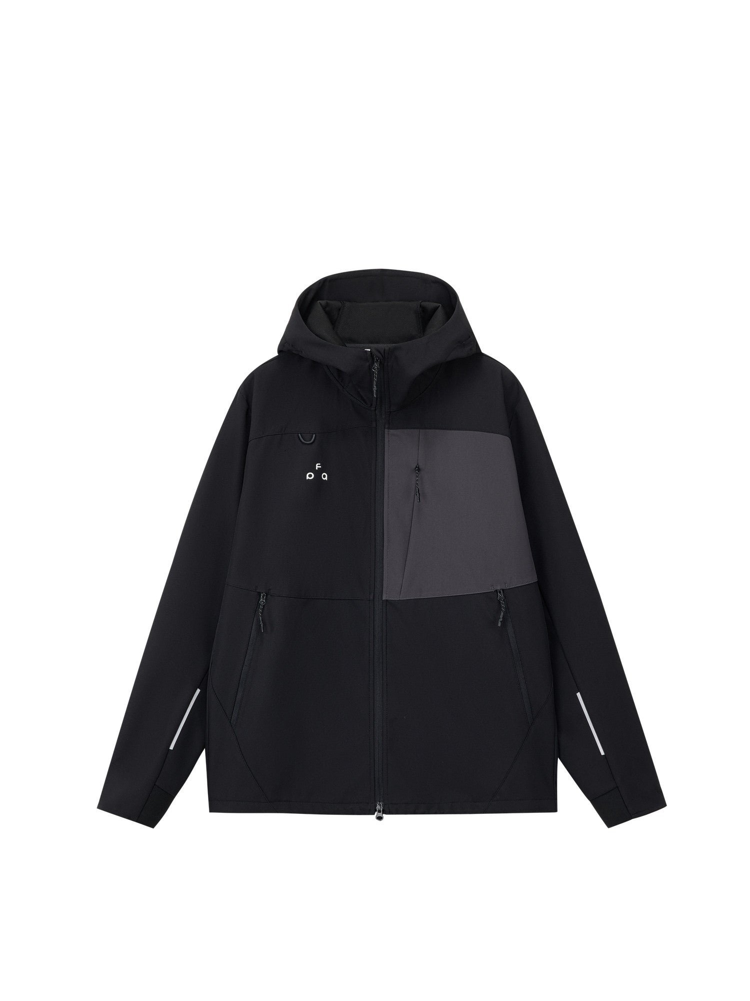 FPA Color-Block Water-Repellent Softshell Jacket – Premium Casual Outdoor Windbreaker with Hood