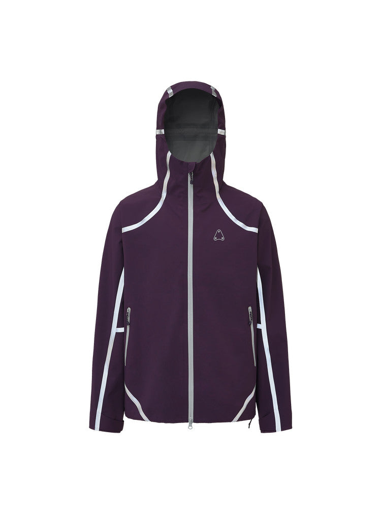 FPA Outdoor 3-Layer Waterproof Hiking Jacket with Seam-Sealed Construction