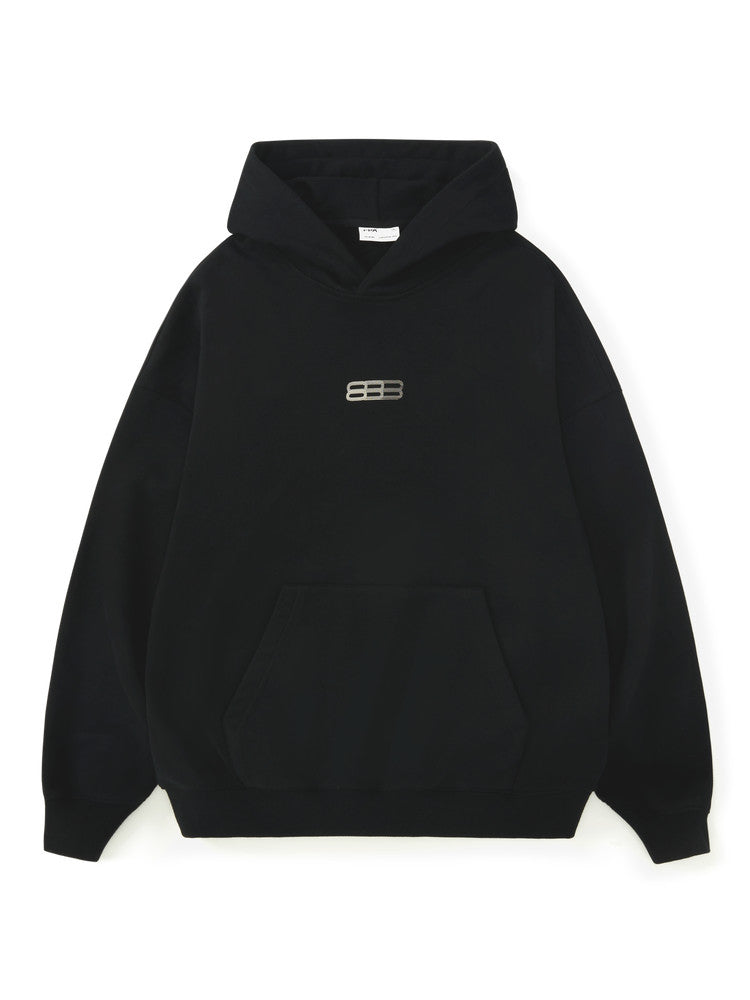 FPA Gradient Track Hoodie with Chest Print – Chinese Streetwear Trend, Loose Fit, Unisex, Retro American Style for Men