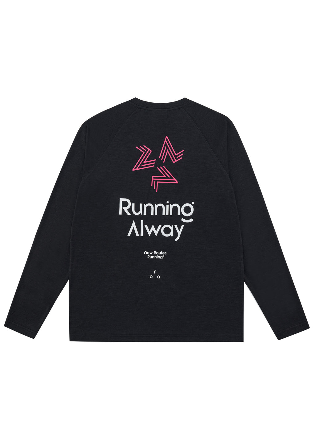 FPA7A Antibacterial Moisture-Wicking Long Sleeve Spring Outdoor Sports Running Fitness Casual Crew Neck Couple T-Shirt for Men