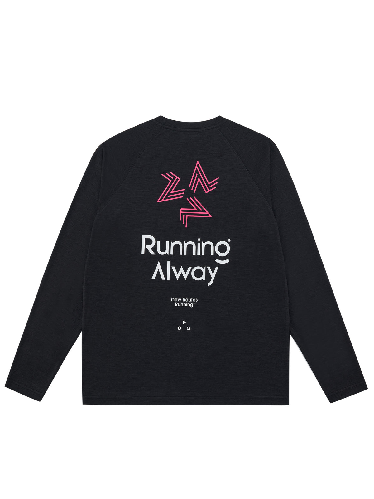 FPA7A Antibacterial Moisture-Wicking Long Sleeve Spring Outdoor Sports Running Fitness Casual Crew Neck Couple T-Shirt for Men