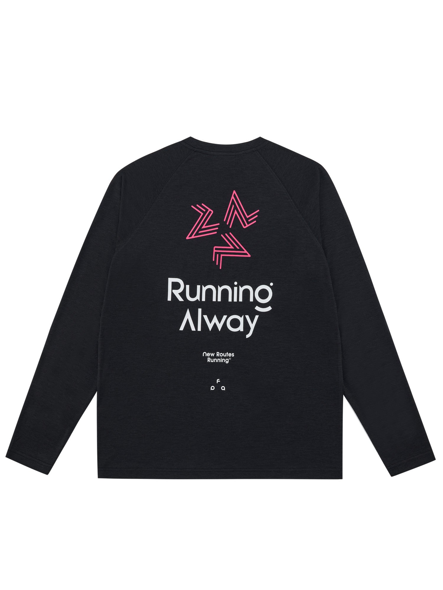 FPA7A Antibacterial Moisture-Wicking Long Sleeve Spring Outdoor Sports Running Fitness Casual Crew Neck Couple T-Shirt for Men