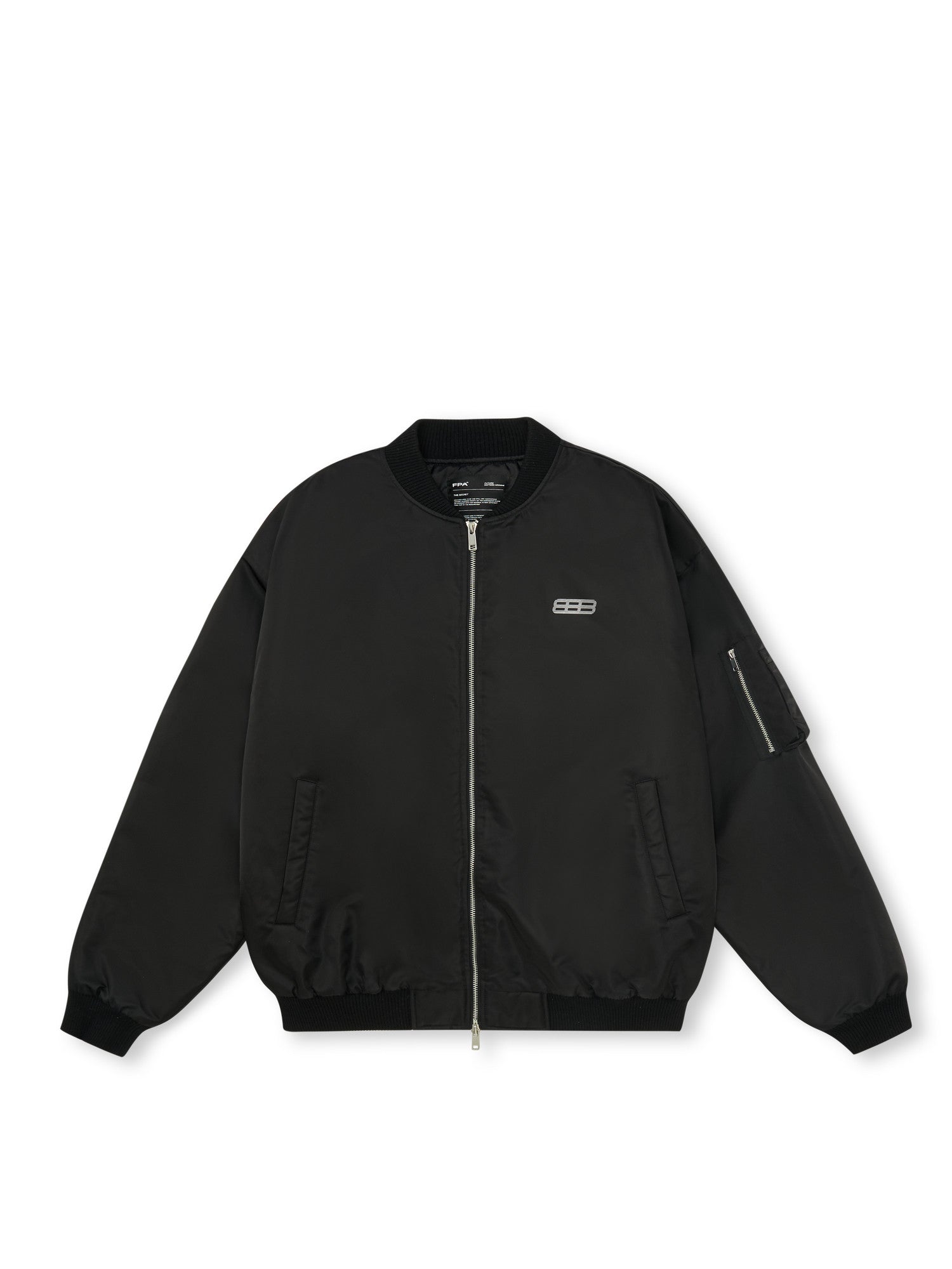 FPA Phantom 8 Pilot Jacket for Sports, Windproof, Baseball Collar, Unisex Loose-Fit Trendy Outerwear