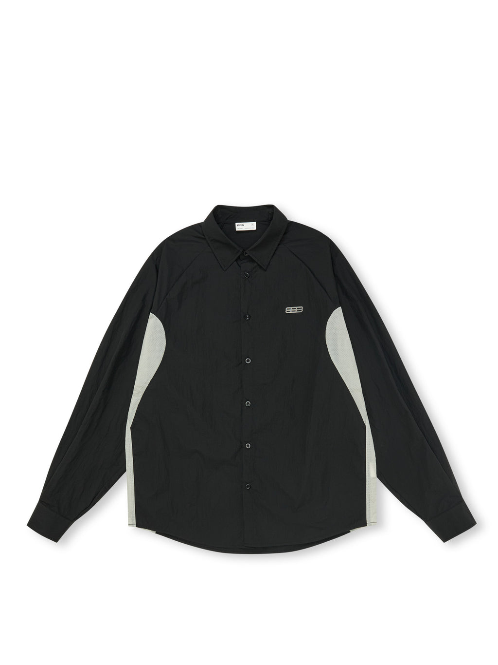 FPA Outdoor Lightweight Sun-Protection Laser-Cut Long-Sleeve Shirt, Chinese Streetwear Design Loose Casual Shirt Jacket