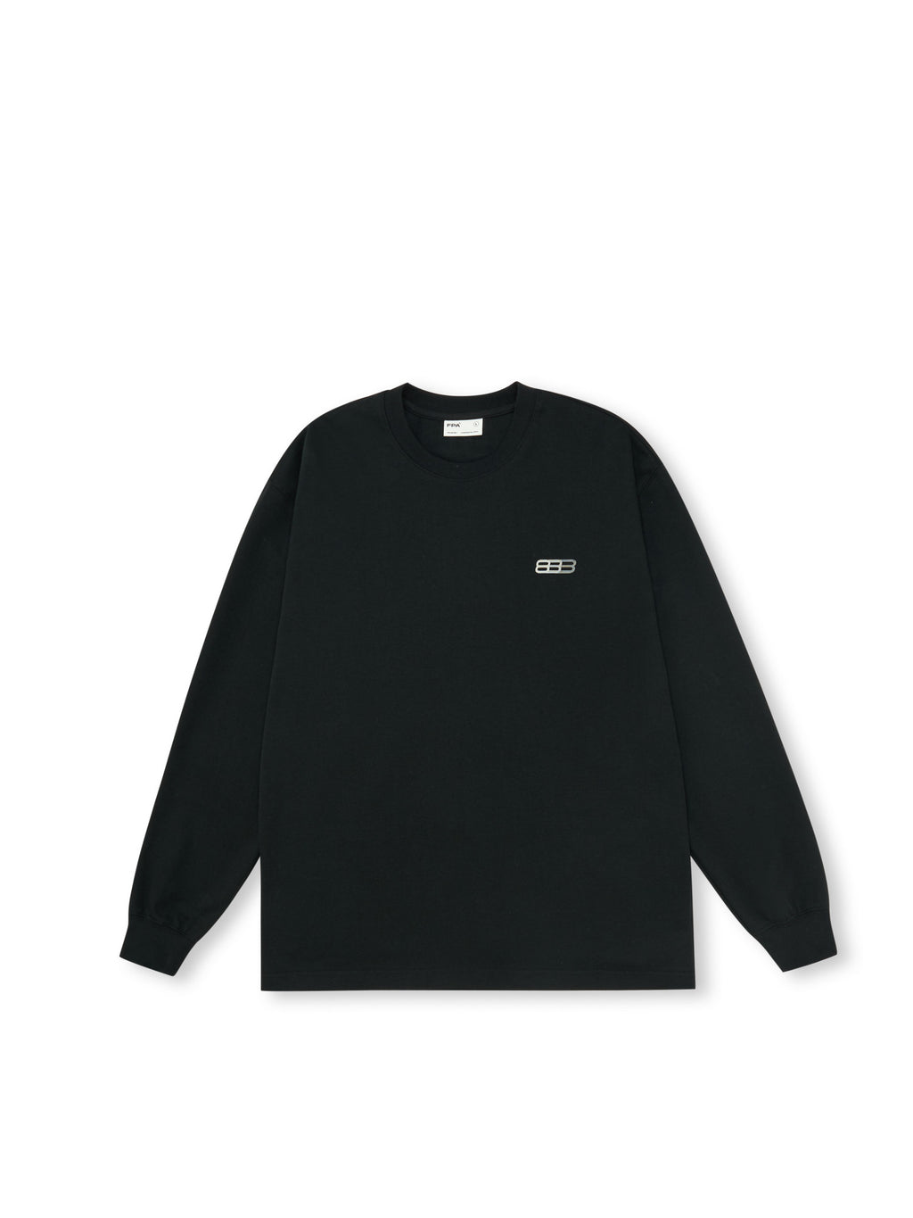 FPA Ice-Feel Long-Sleeve Oversized Logo T-Shirt – Cotton Blend, Unisex Couple Style, Spring
