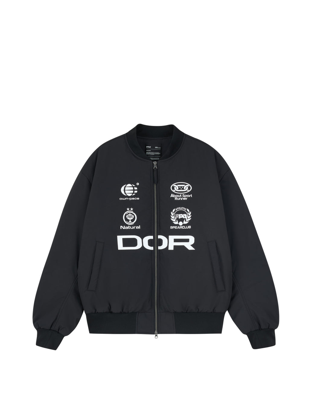 FPA Football Logo Bomber Jacket 2026 New Fall/Winter Loose-Fit Short Retro Chinese Streetwear Coat for Men