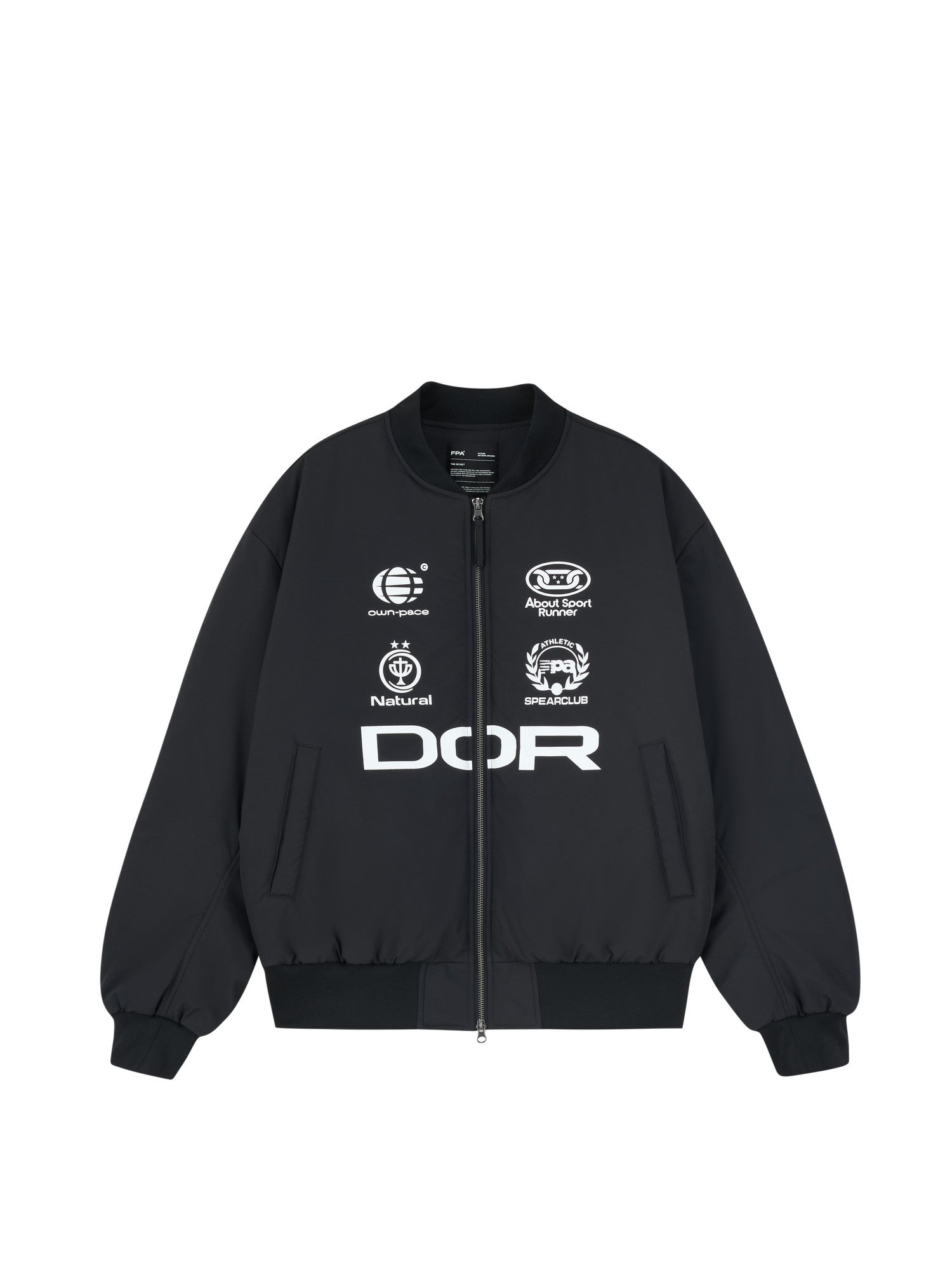 FPA Football Logo Bomber Jacket 2026 New Fall/Winter Loose-Fit Short Retro Chinese Streetwear Coat for Men
