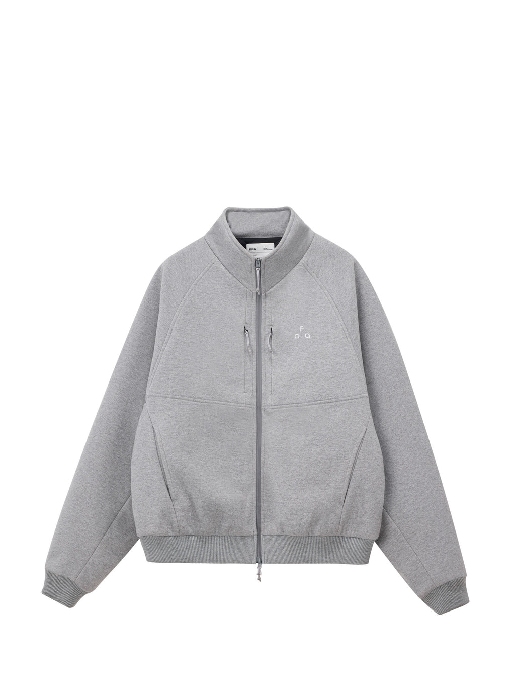FPA Wool-Blend Thermal Lined Outdoor Double-Zip Jacket – Autumn/Winter Stand Collar Unisex