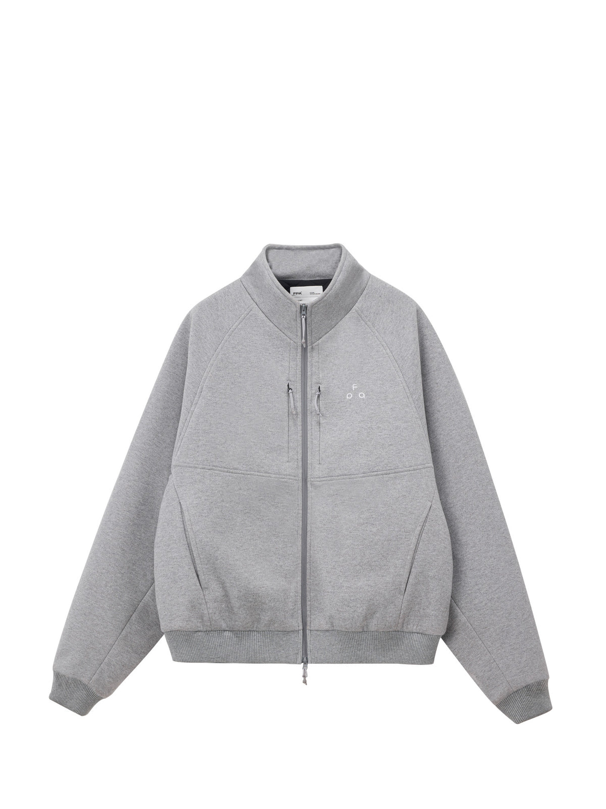 FPA Wool-Blend Thermal Lined Outdoor Double-Zip Jacket – Autumn/Winter Stand Collar Unisex