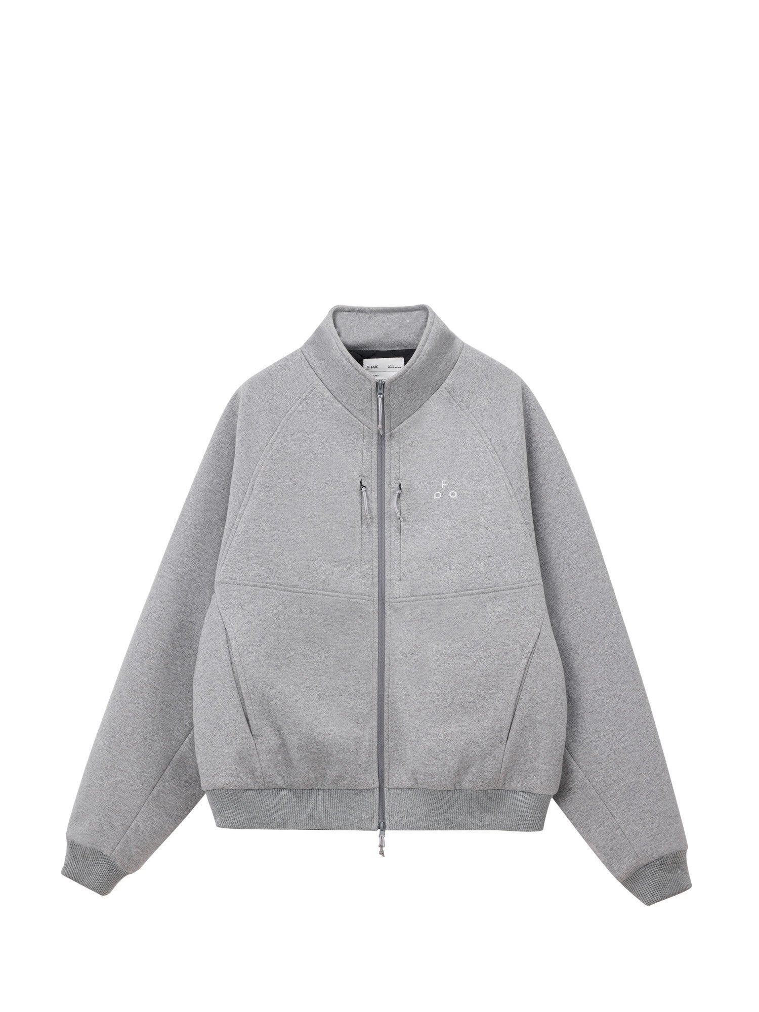 FPA Wool-Blend Thermal Lined Outdoor Double-Zip Jacket – Autumn/Winter Stand Collar Unisex