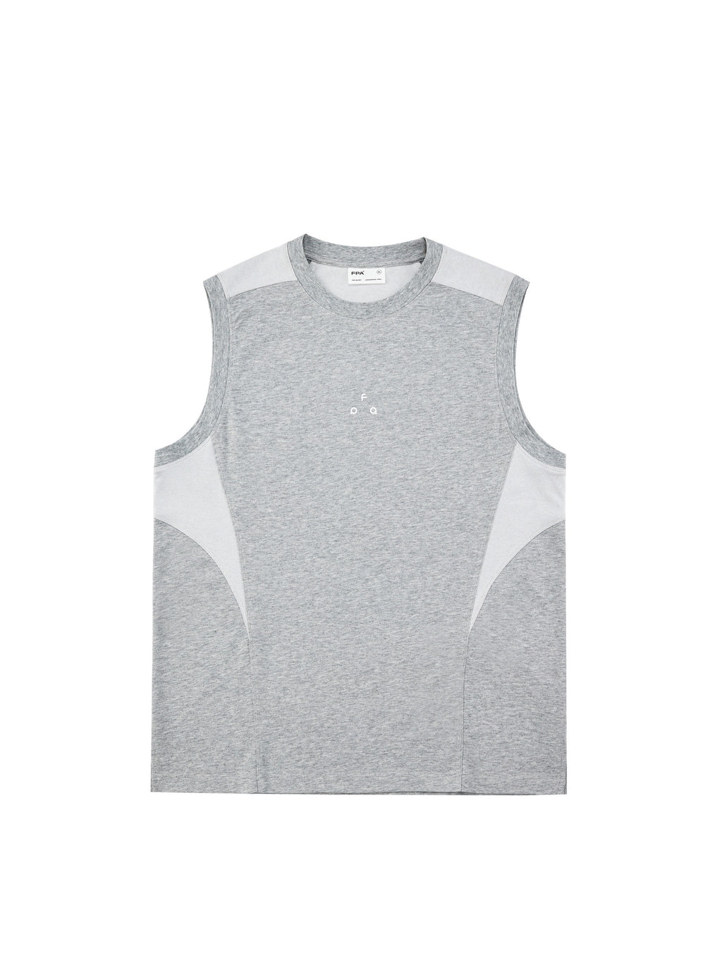 FPA Cool-Touch Quick-Dry Sports Vest Summer Crew Neck Basic Casual Outdoor Fitness Breathable Sleeveless T-Shirt for Men