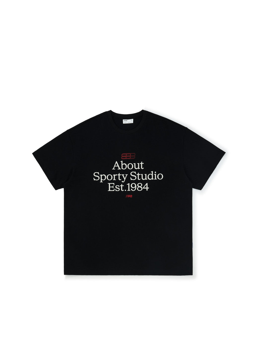 FPA Slogan Typography Phantom Short Sleeve T-Shirt 2024 New Summer Printed Crew Neck Loose American Retro Tee
