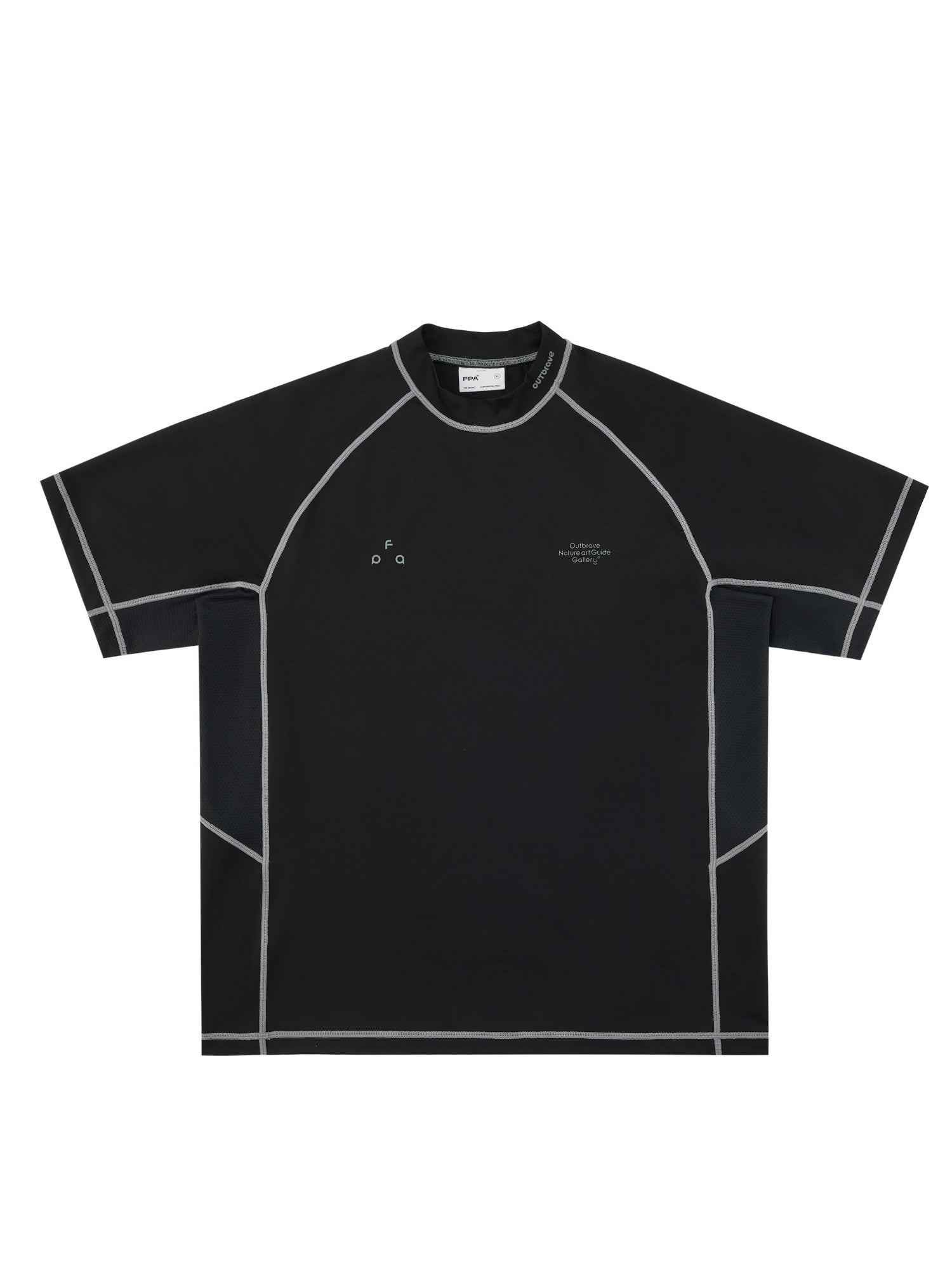 FPA Antibacterial Quick-Dry Paneled Sports T-Shirt 2026 New Summer Design High-Fashion Outdoor Couple T-Shirt