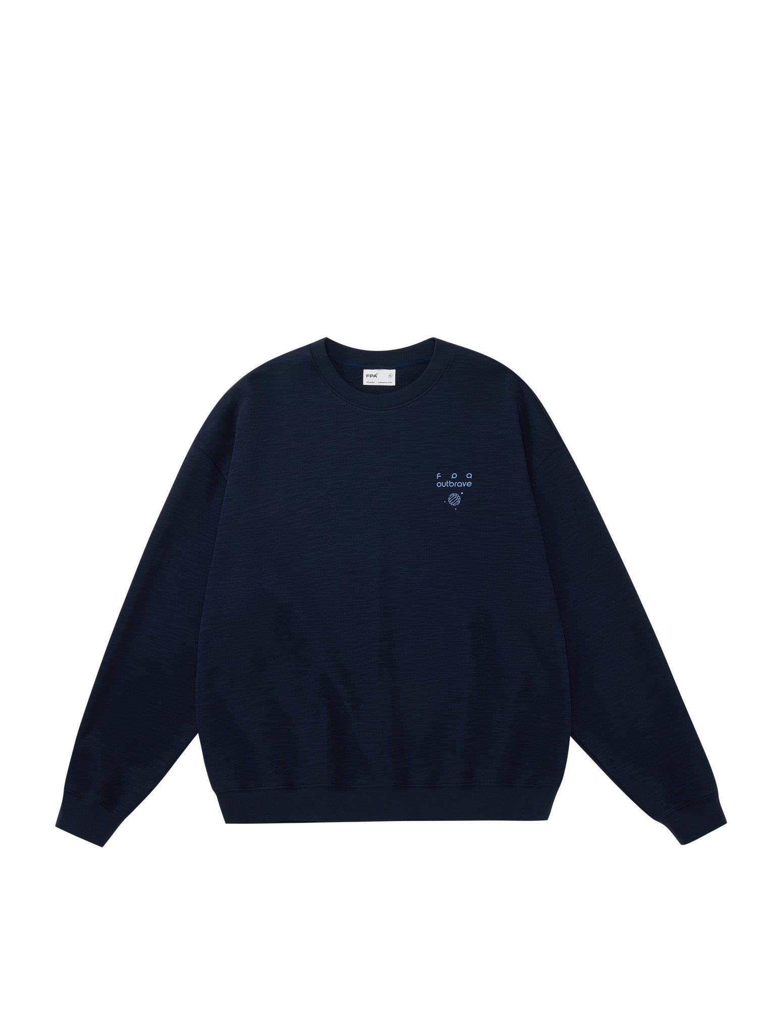 FPA Track Pattern Printed Pullover Crew Neck Sweatshirt