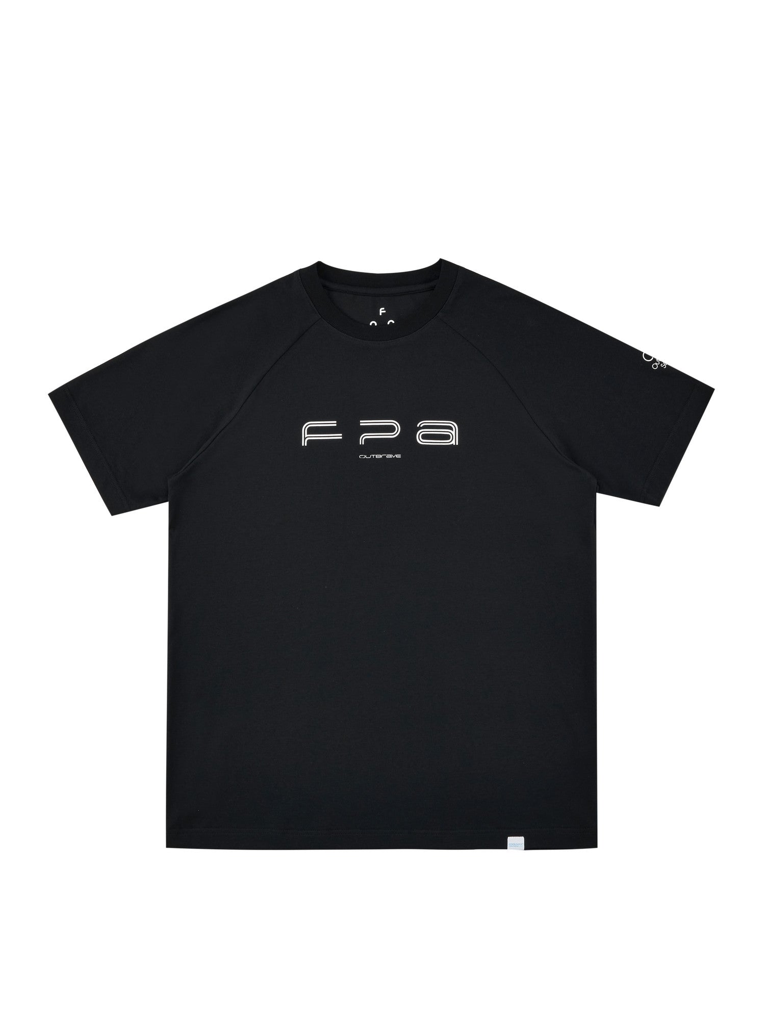 FPA Basic Logo COOLMAX Short Sleeve T-Shirt for Men - Summer Casual Crew Neck Outdoor Fitness Breathable Cool Touch