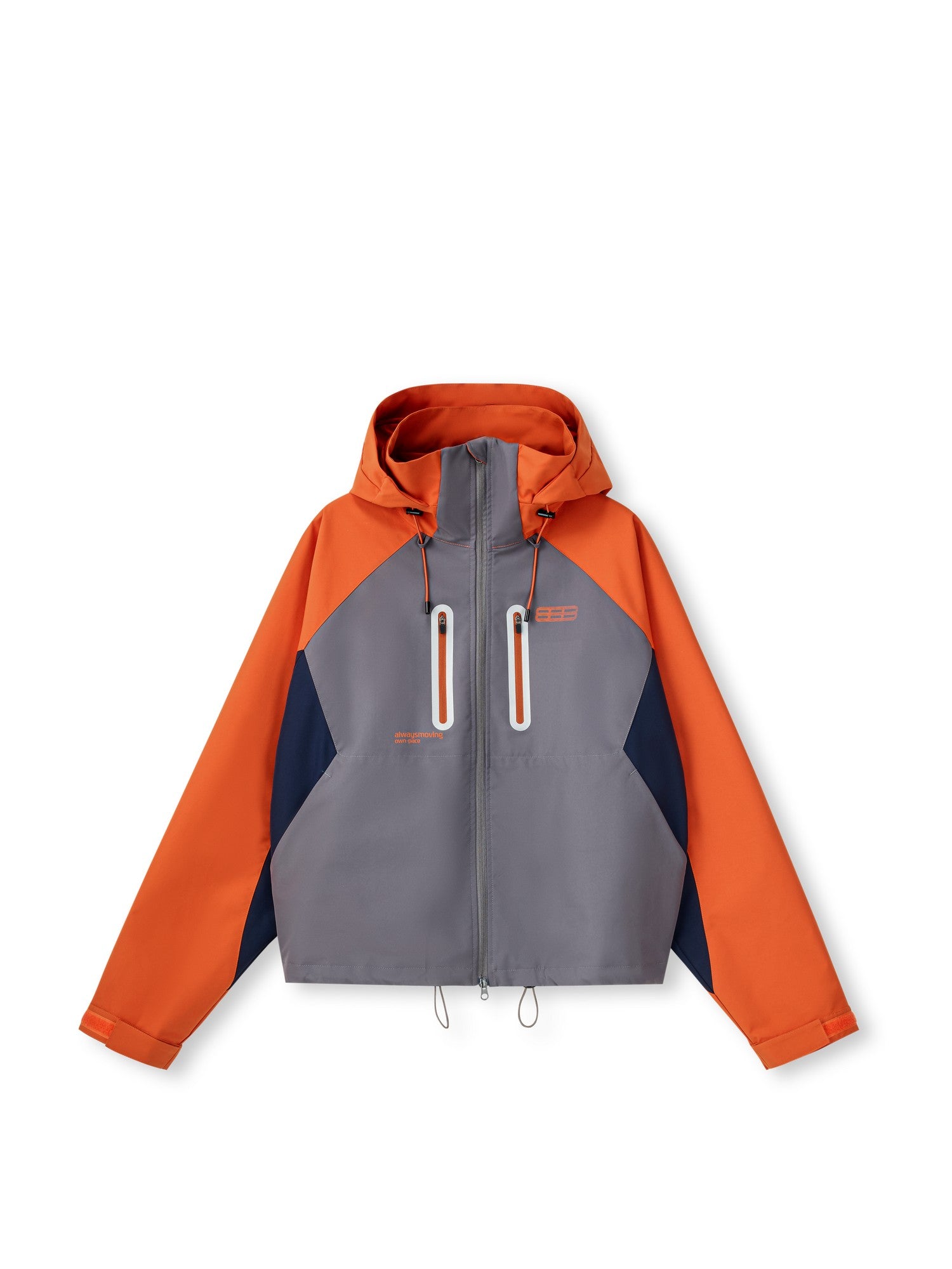 FPA Color-Block Cocoon Shell Jacket for Men – National Trend Outdoor Windproof Mountaineering Jacket