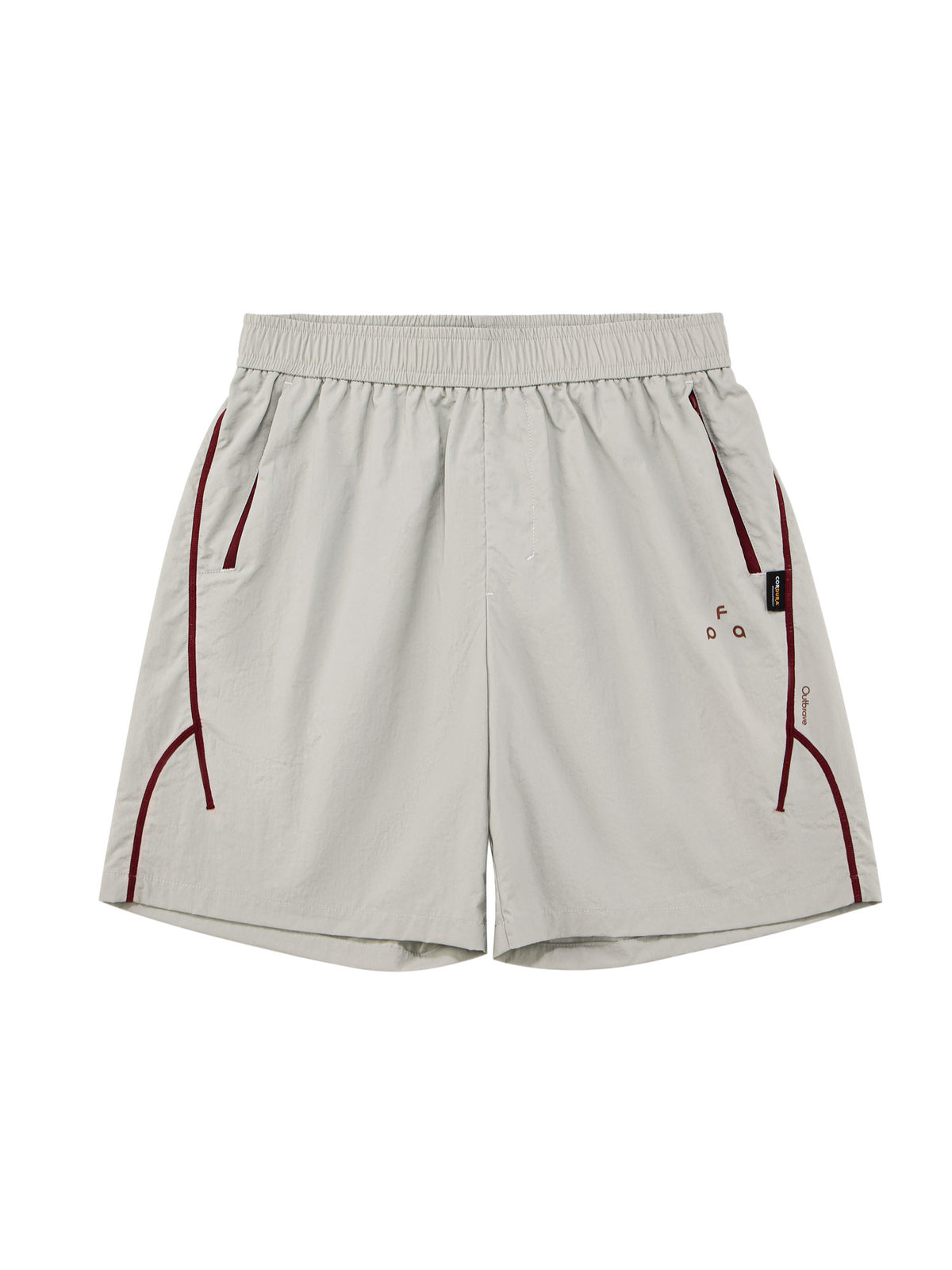 FPA Outdoor Lightweight Sports Contrast Color Water-Repellent Tear-Resistant Shorts Summer Pocket Zipper Hasso Five-Point Shorts for Men