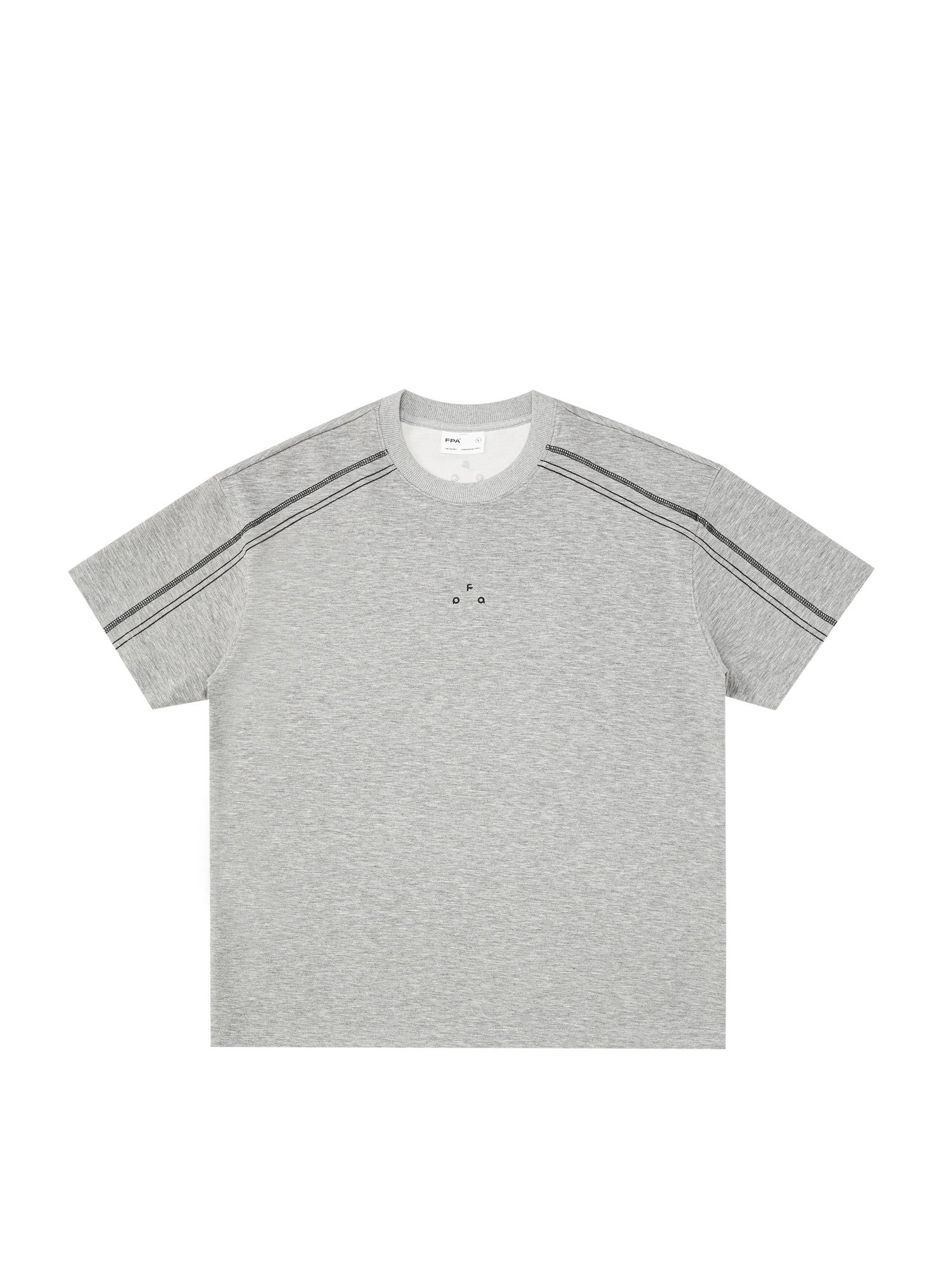 FPA Color-Block Hassel Line Air Layer T-Shirt 2026 New Summer Half-Sleeve Casual Round Neck Short Sleeve Men