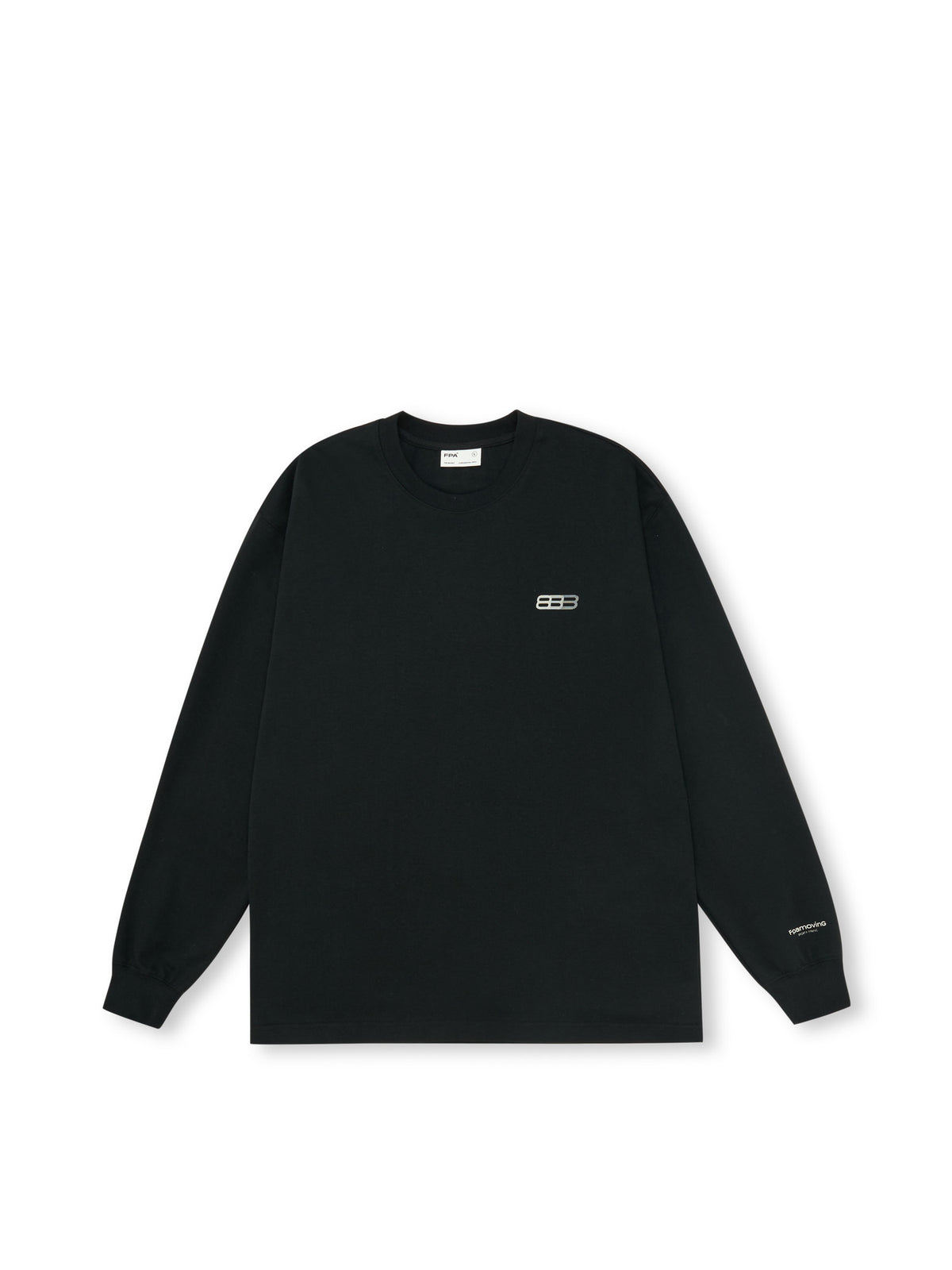 FPA Phantom 8 Long Sleeve T-Shirt - Chinese Streetwear, Loose Fit, Unisex, Round Neck, Spring/Autumn