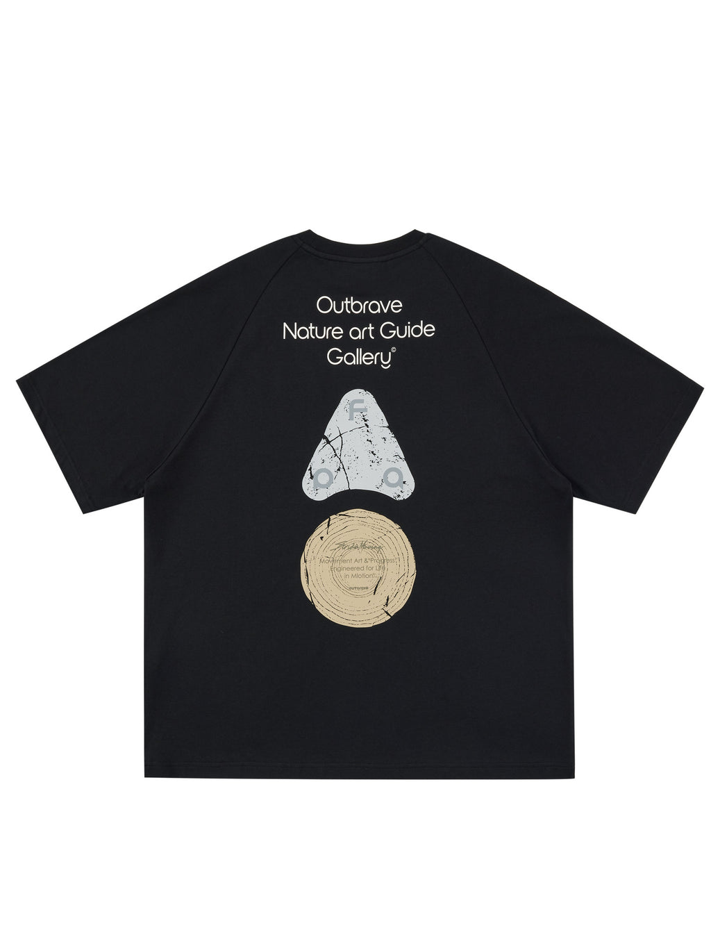 FPA Natural Elements Triangle Graphic Short Sleeve T-Shirt for Outdoor Sports, Quick-Dry Cool Touch Crew Neck Tee