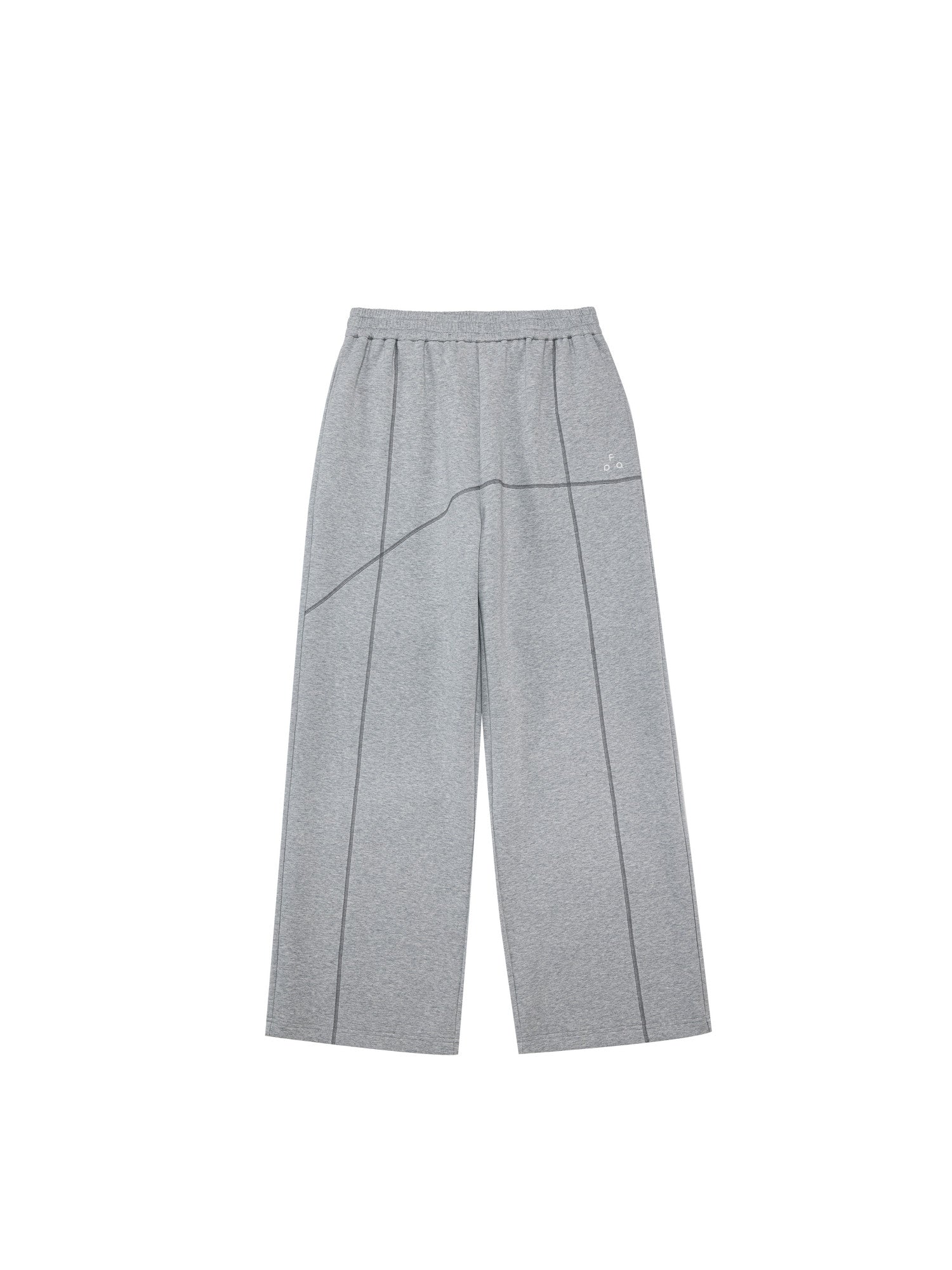 FPA Thermostatic Anti-Pilling Air Layer Space Cotton Sweatpants Straight-Leg Loose High-Design Casual Pants for Men