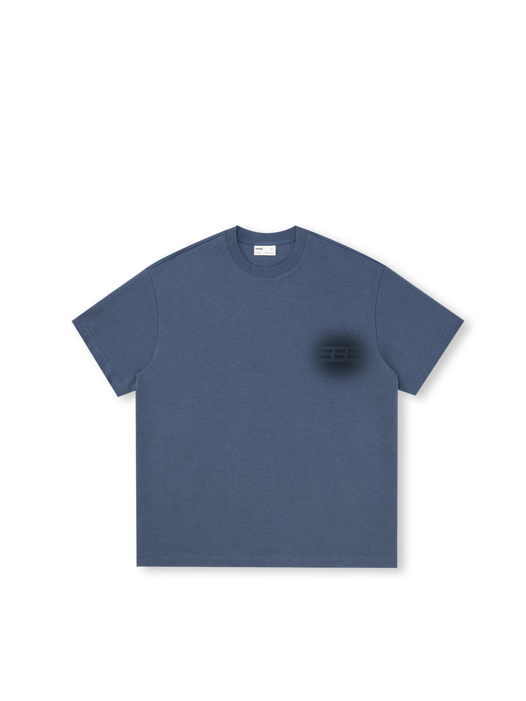 FPA Water-Reveal Logo Cool-Touch Long-Staple Cotton Sports Short Sleeve T-Shirt, Chinese Streetwear Design, Round Neck, Loose Fit
