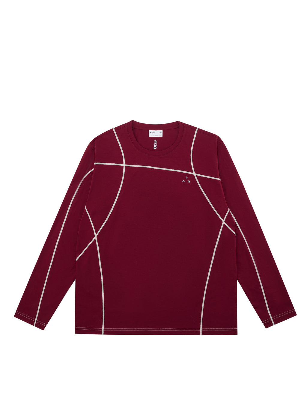 FPA Cool-Touch Quick-Dry 7A Antibacterial Dopamine Long-Sleeve Tee for Outdoor Sports, Minimalist Design, Round Neck, Spring Men's T-Shirt