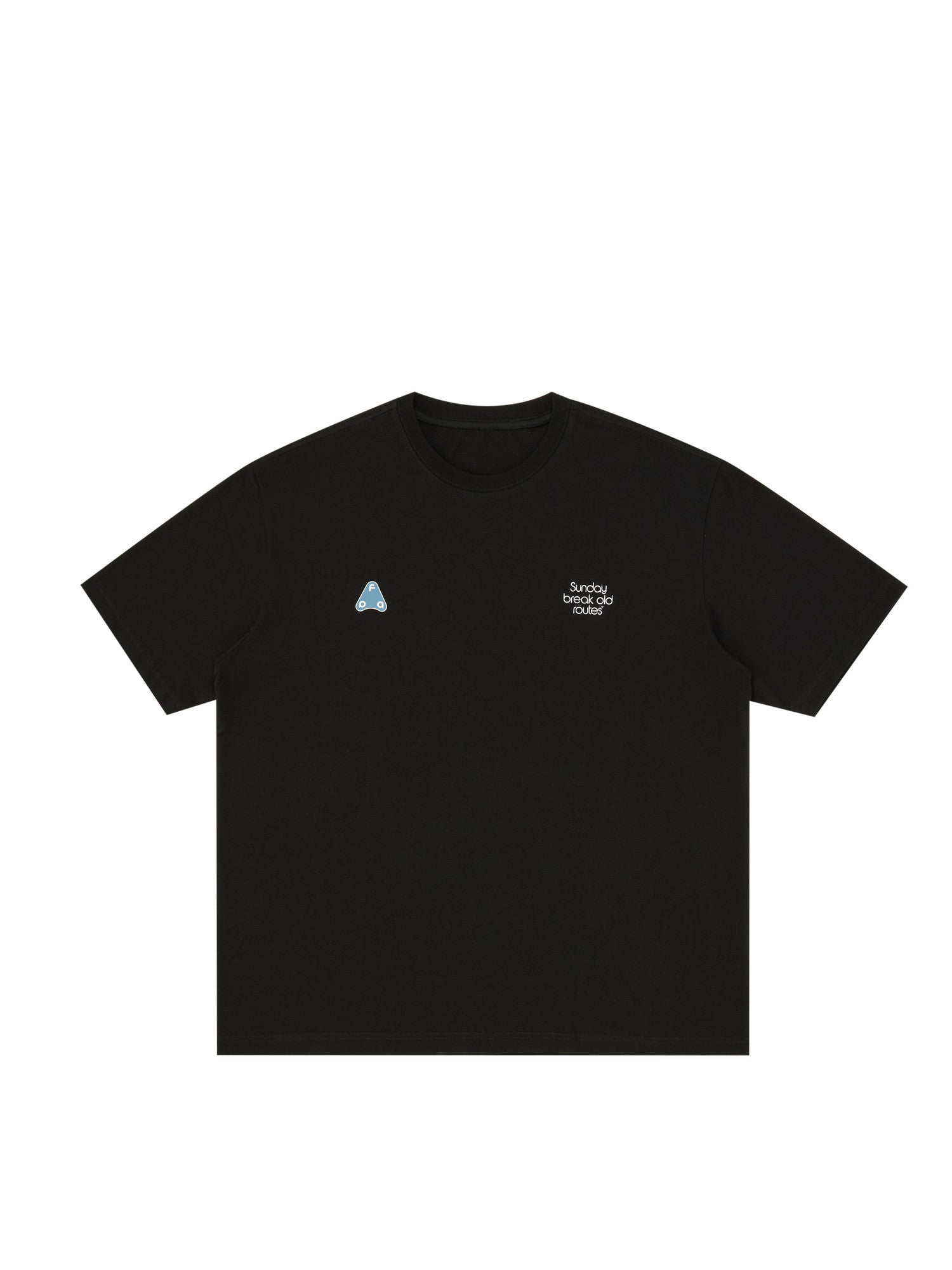 FPA Cool-Touch Ice-Skin Athletic Short Sleeve T-Shirt, Chinese Streetwear Trendy Crew Neck Unisex Loose Fit Summer Tee