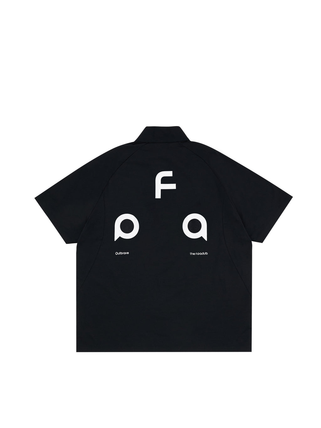 FPA Quick-Dry Cooling UPF50+ Sun Protection Short Sleeve Summer Half-Zip Half-Turtleneck Couple's National Trend Sports T-Shirt