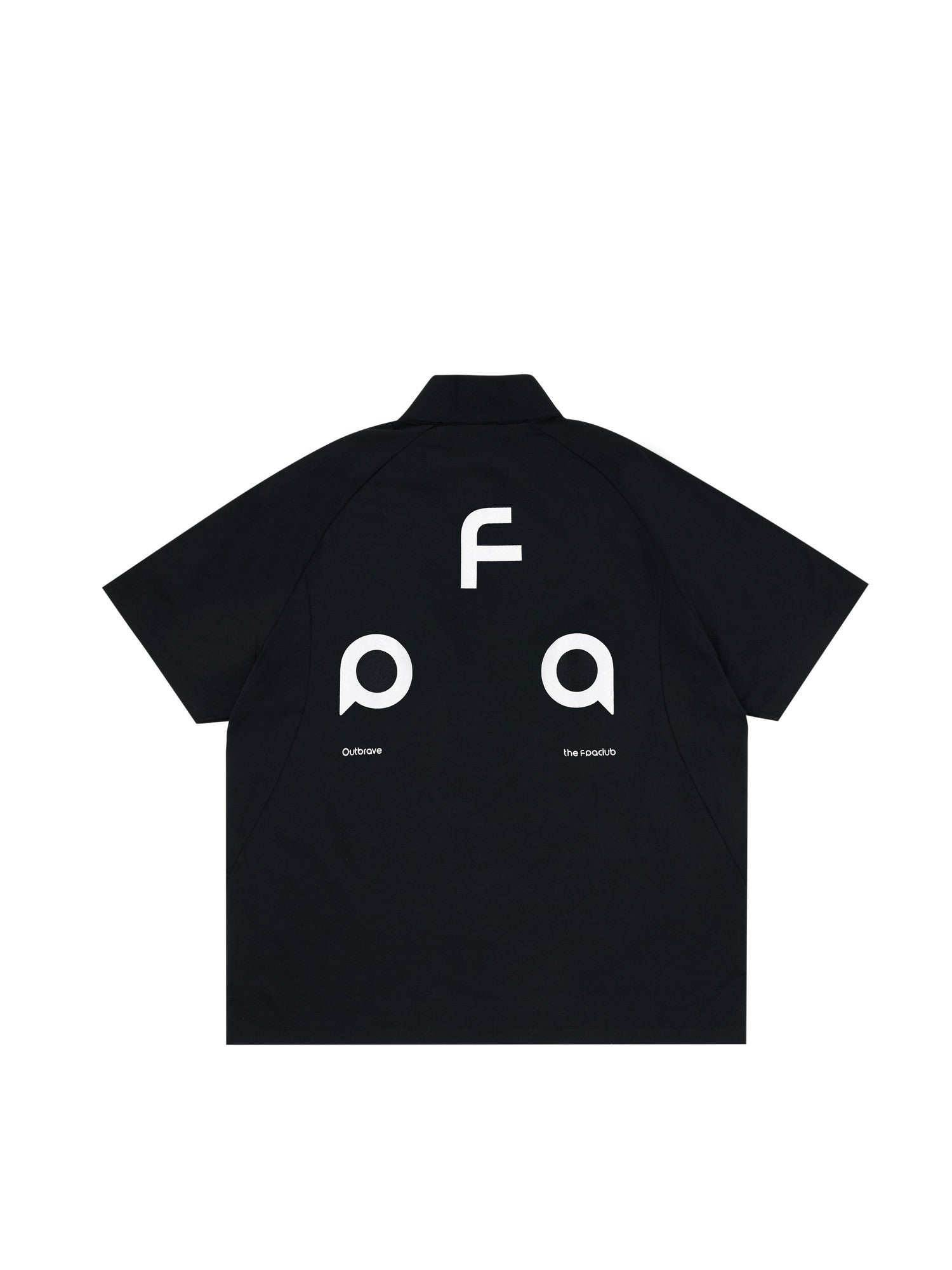 FPA Quick-Dry Cooling UPF50+ Sun Protection Short Sleeve Summer Half-Zip Half-Turtleneck Couple's National Trend Sports T-Shirt