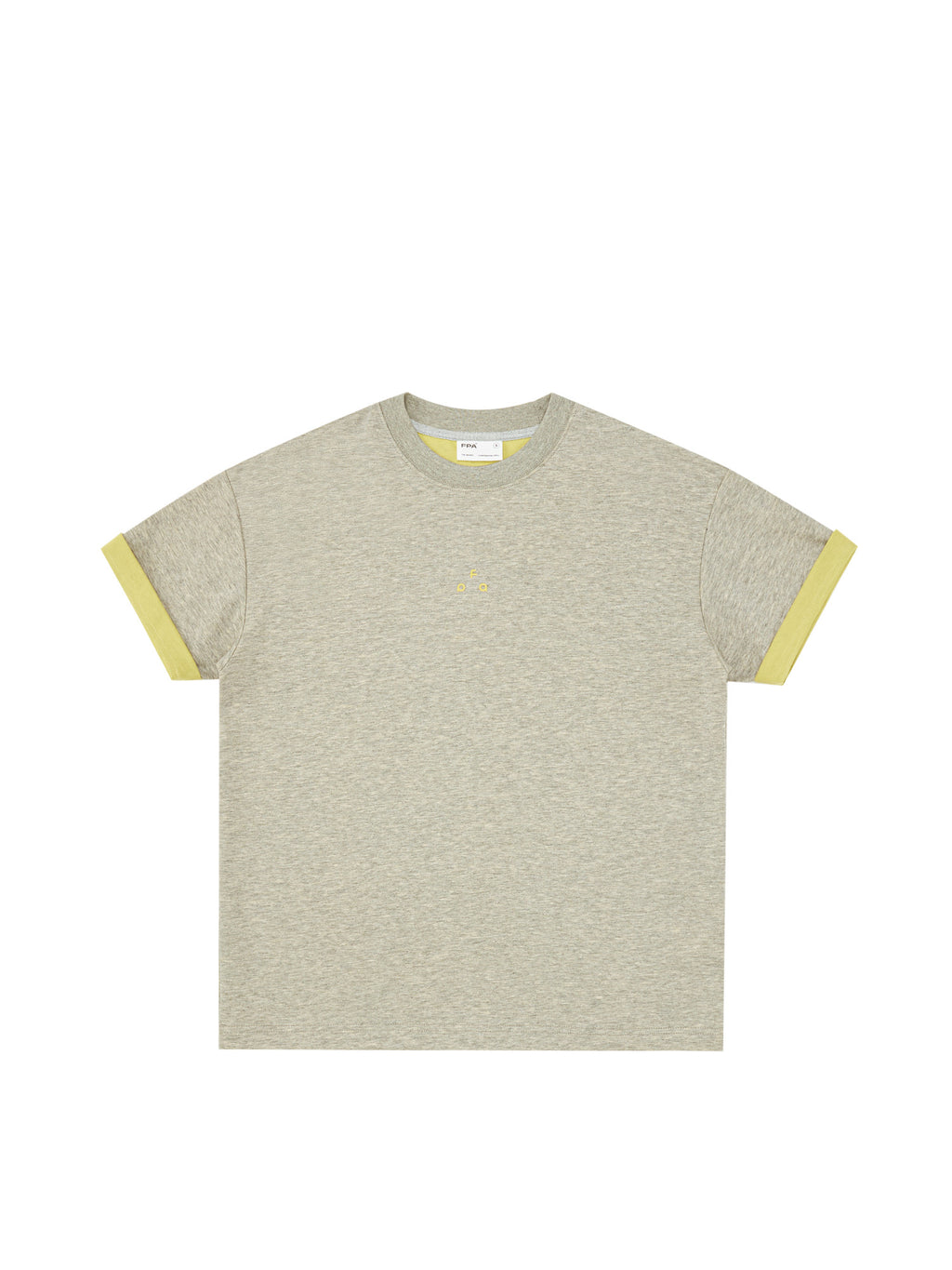 FPA Sports Short Sleeve T-Shirt Summer Crew Neck Premium Design Patchwork Heavyweight Unisex Mid Sleeve Half Sleeve