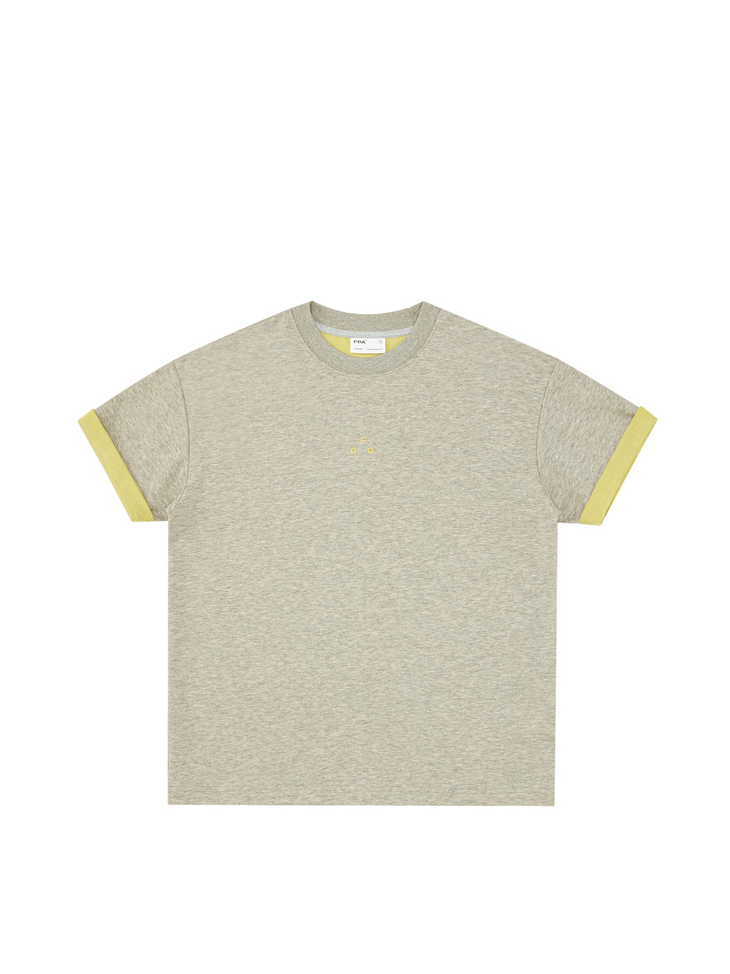 FPA Sports Short Sleeve T-Shirt Summer Crew Neck Premium Design Patchwork Heavyweight Unisex Mid Sleeve Half Sleeve