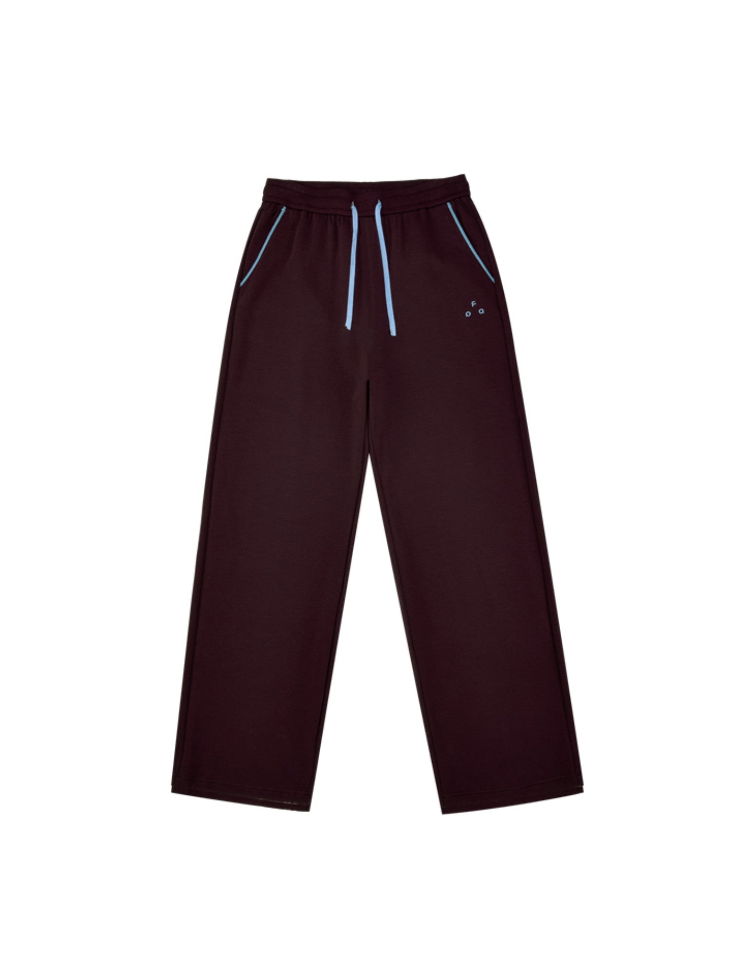 FPA Color-Block Casual Pants – Spring/Fall Outdoor Sport Set, Basic Logo Straight-Leg Loose Fit Sweatpants