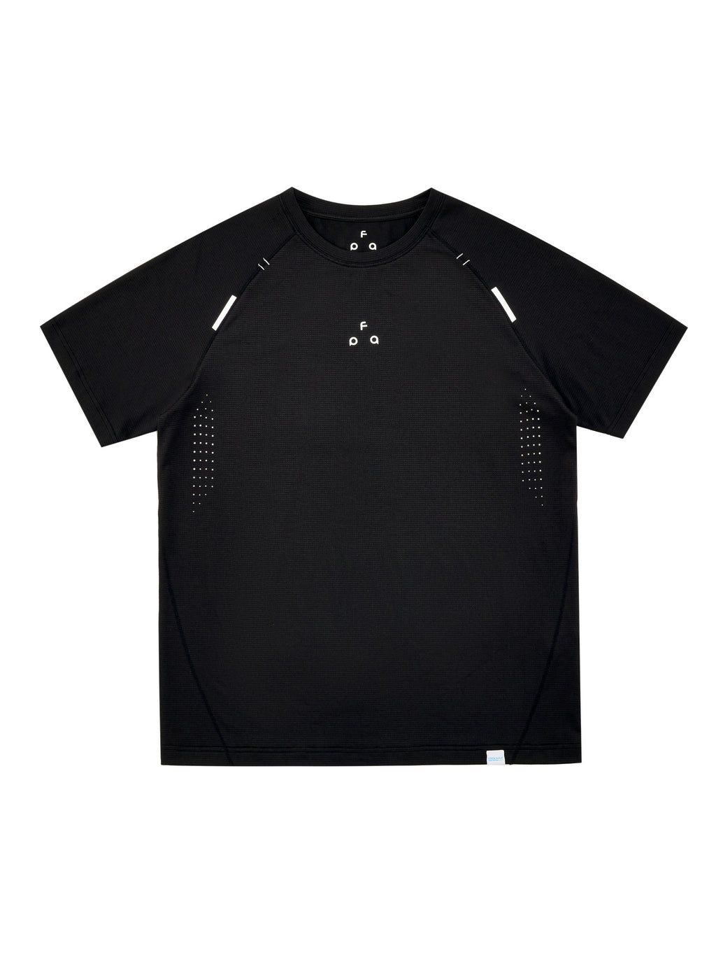 FPA Coolmax Quick-Dry Structured Short Sleeve T-Shirt - Summer Basic Logo Cooling Breathable Outdoor Sports Couple Tee