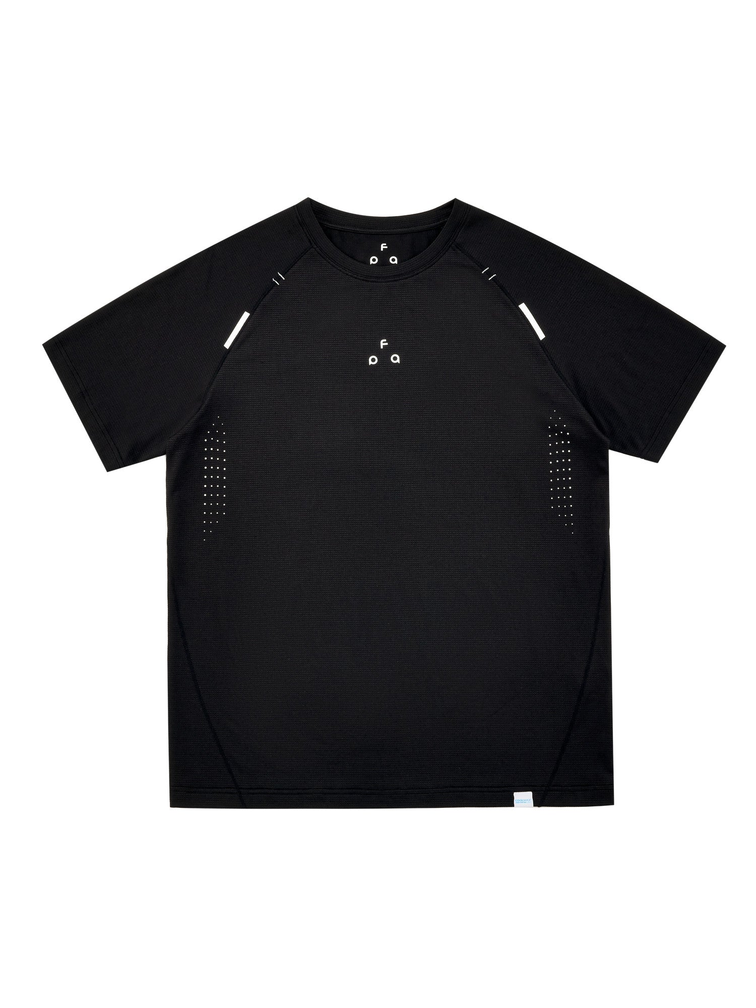 FPA Coolmax Quick-Dry Structured Short Sleeve T-Shirt - Summer Basic Logo Cooling Breathable Outdoor Sports Couple Tee