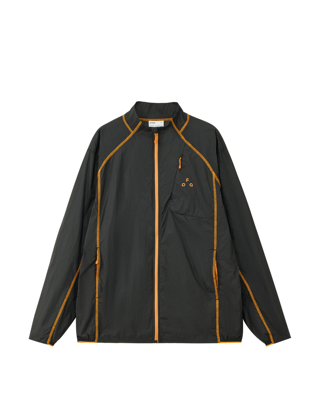 FPA Lightweight Sun Protection Sports Jacket Summer Color-Block Outdoor Fitness UPF50+ Stand Collar Couple Jacket