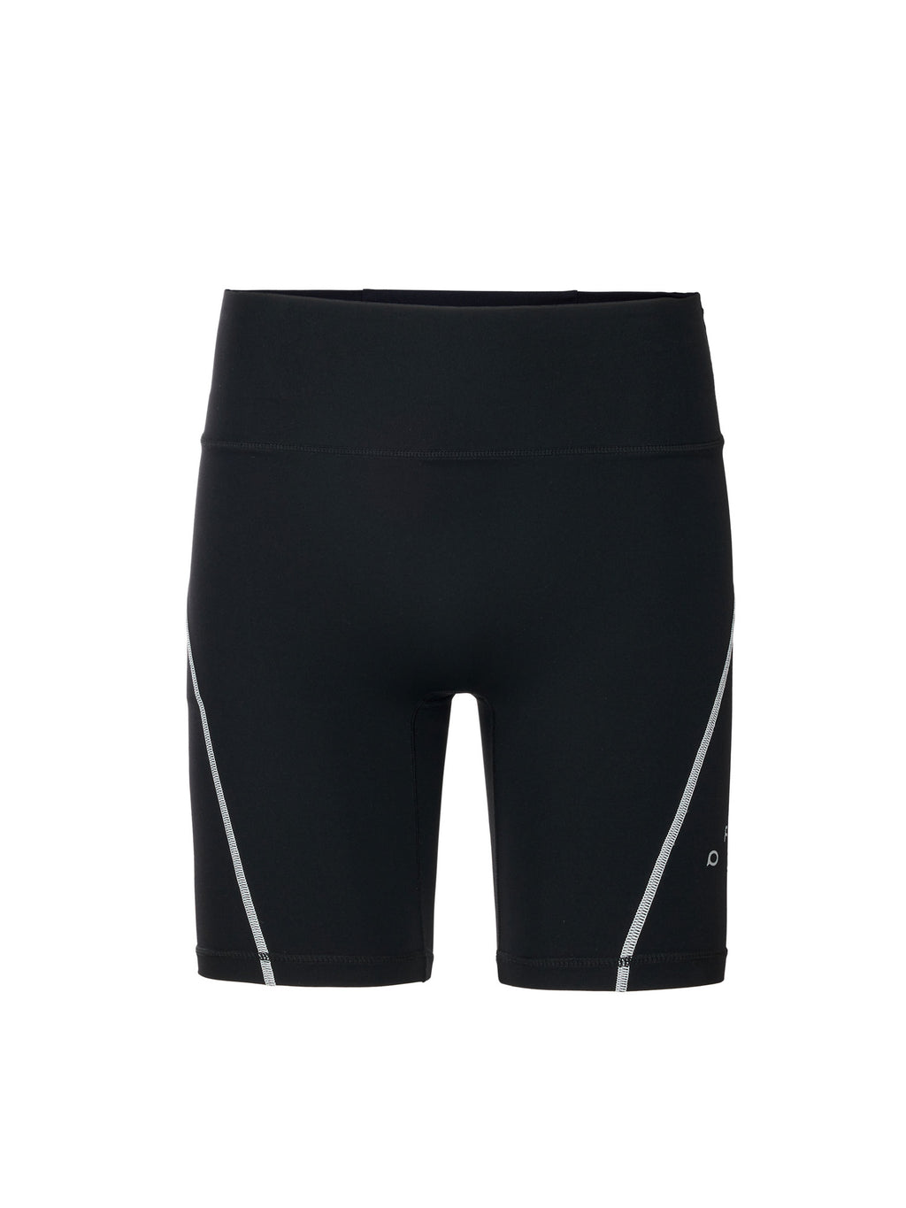FPA Women's Outdoor Running Fitness Yoga Compression Shorts with Logo Seam Lines - Form-Fitting Base Layer Shorts