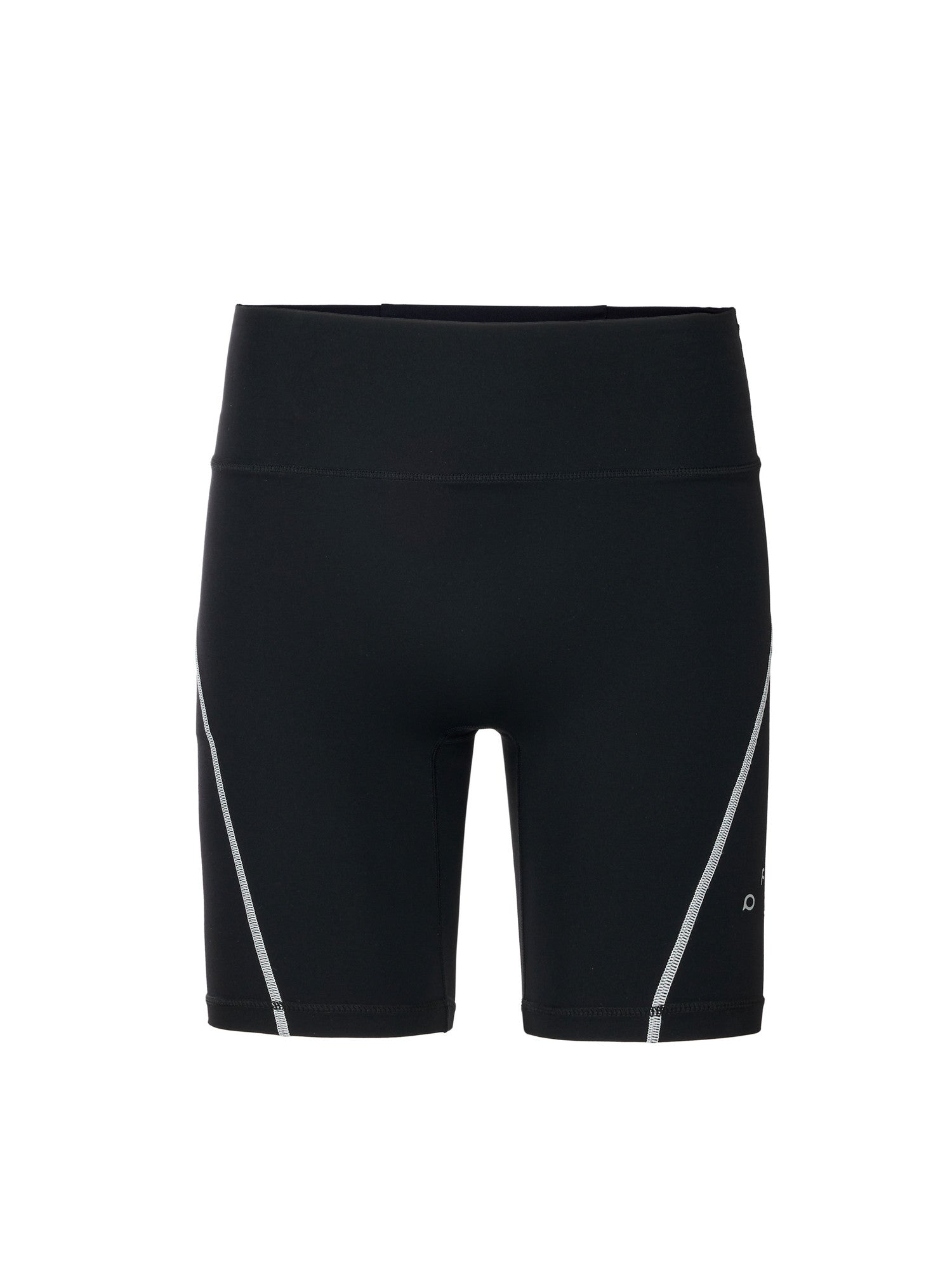 FPA Women's Outdoor Running Fitness Yoga Compression Shorts with Logo Seam Lines - Form-Fitting Base Layer Shorts