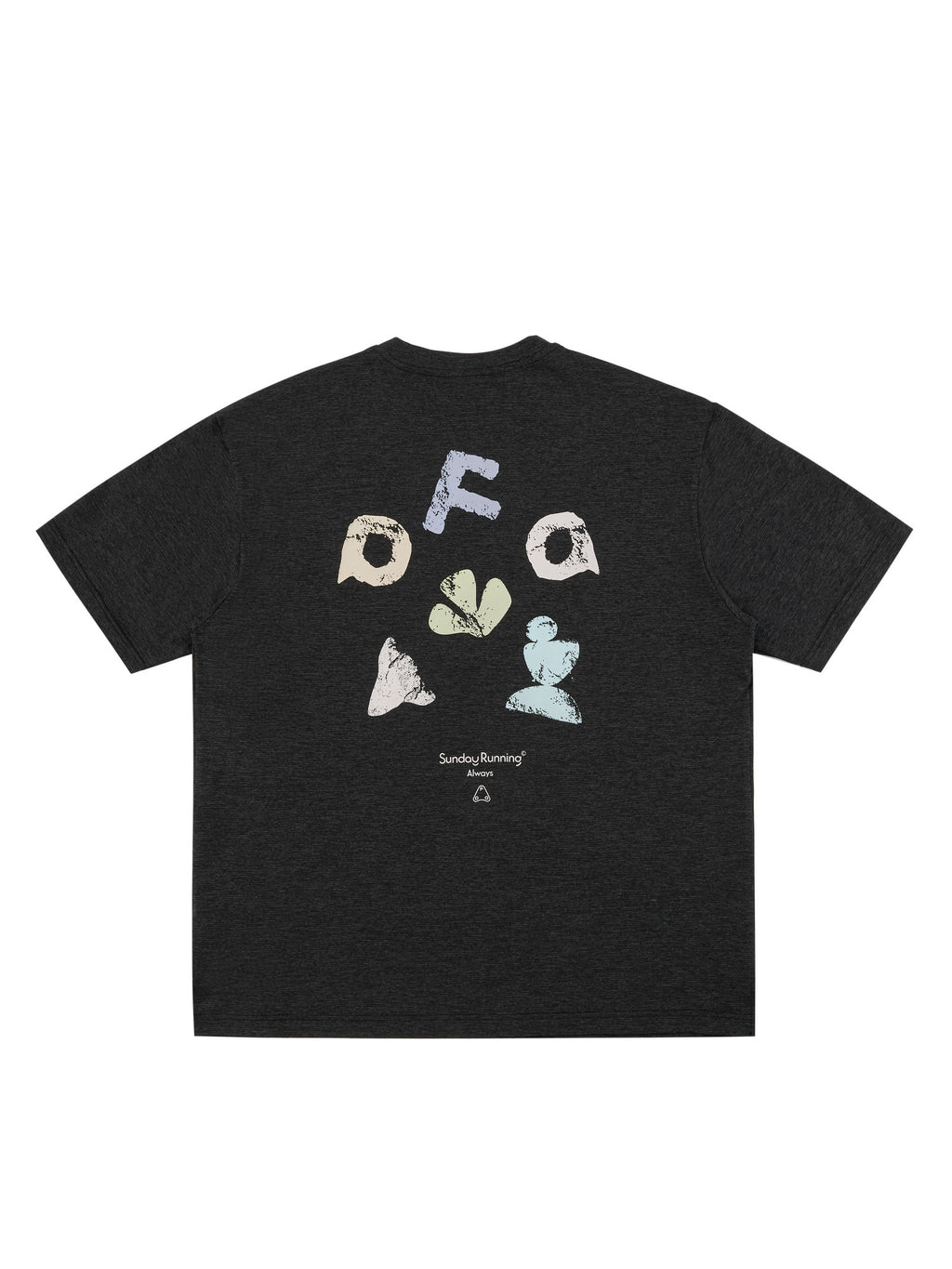 FPA Quick-Dry Breathable Outdoor Sports Contrast Color Short Sleeve Summer Round Neck Printed Casual Couple Mid-Sleeve T-Shirt